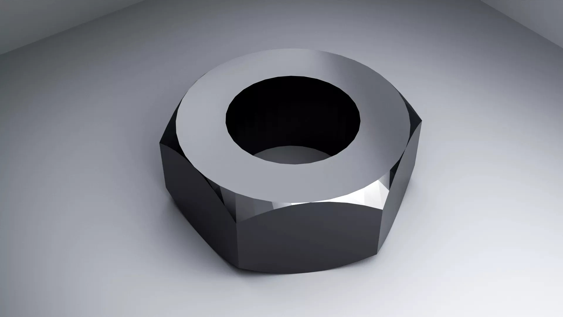 Hex Nut and Bolt 3D Model Free 3D Model 3D Model