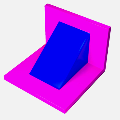 Minimalist Angled Stand Functional