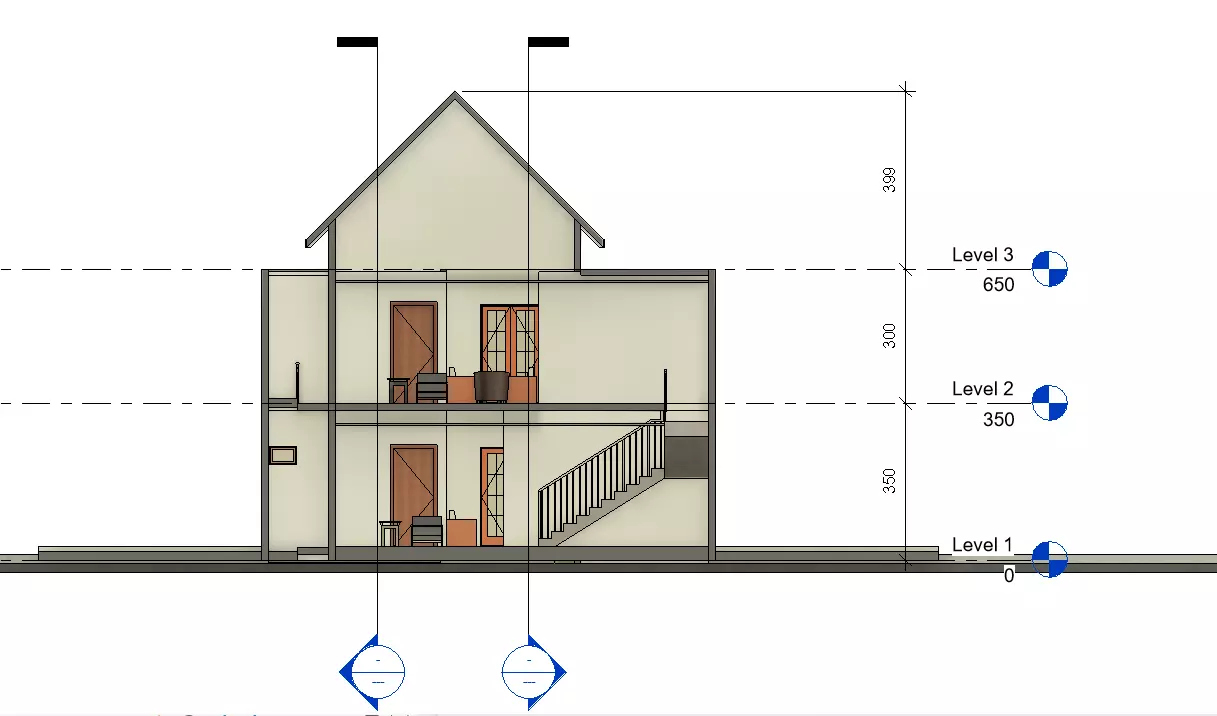 Modern House Exterior 3D Model