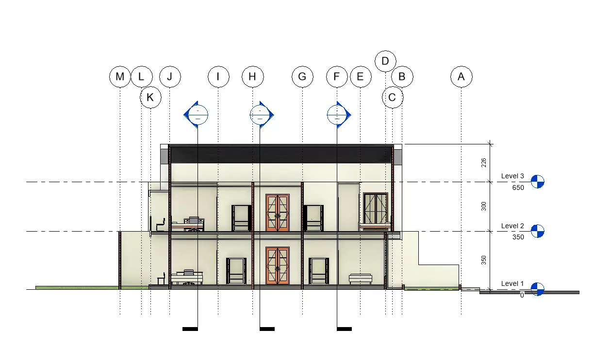 Modern House Exterior 3D Model