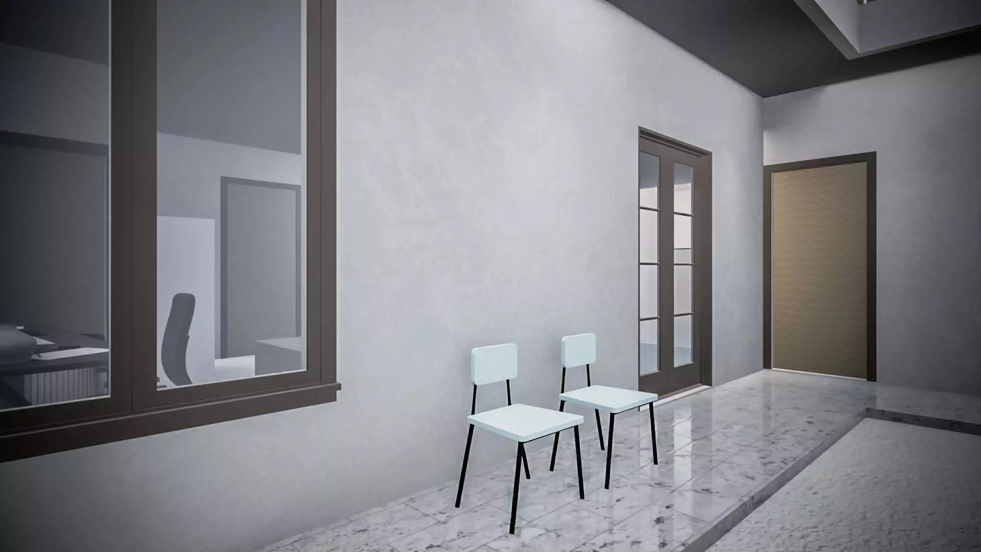 Modern House Exterior 3D Model
