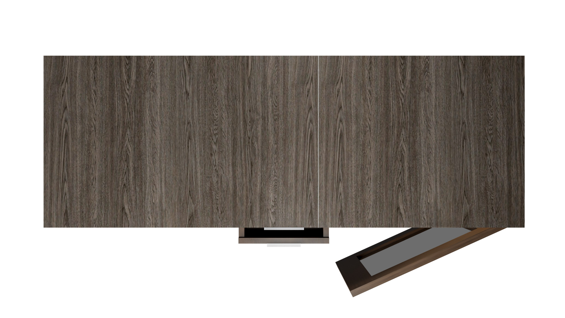 Modern Wooden Fabric Wardrobe Interior Furniture 3D Model 3D Model