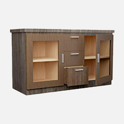 Modern Wooden Fabric Wardrobe Interior Furniture 3D Model