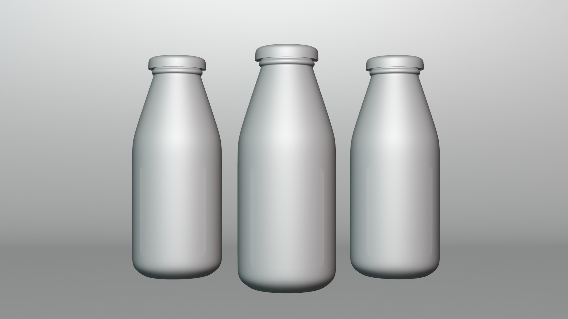 Orange Juice Bottle Packaging Realistic Product Visualizatio 3D Model