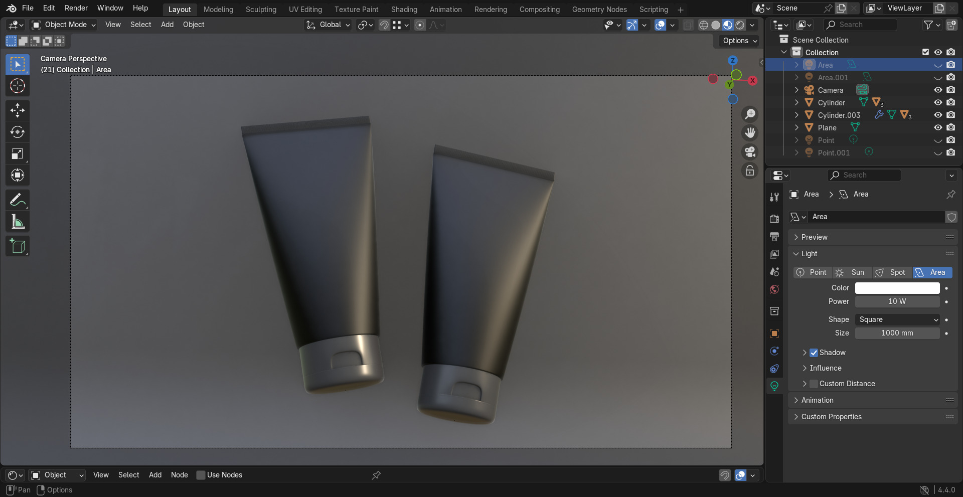 Plastic Tube Packaging 3D Model for Cosmetic Industrial Prod 3D Model