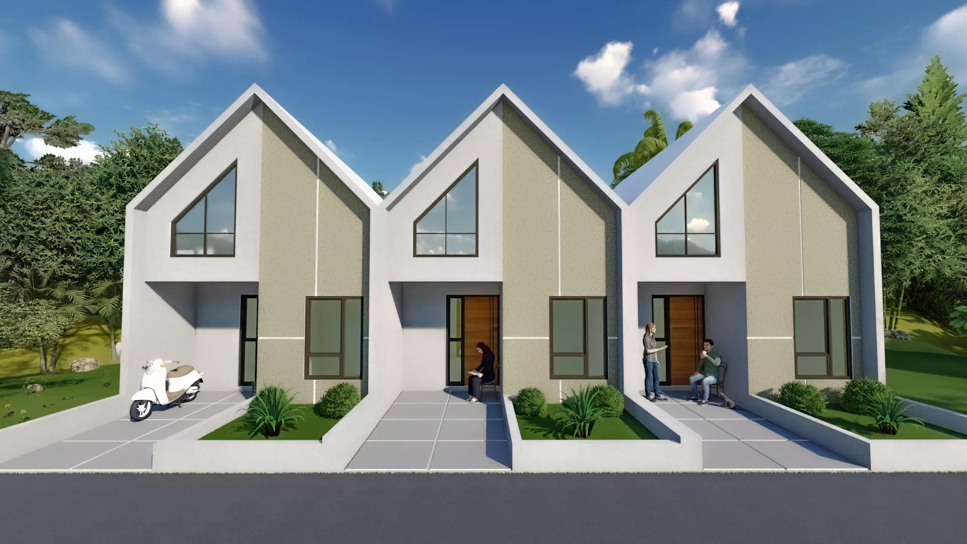 Scandinavian Collection Scandinavian Minimalist House 3D Model 3D model by 3D_Assets