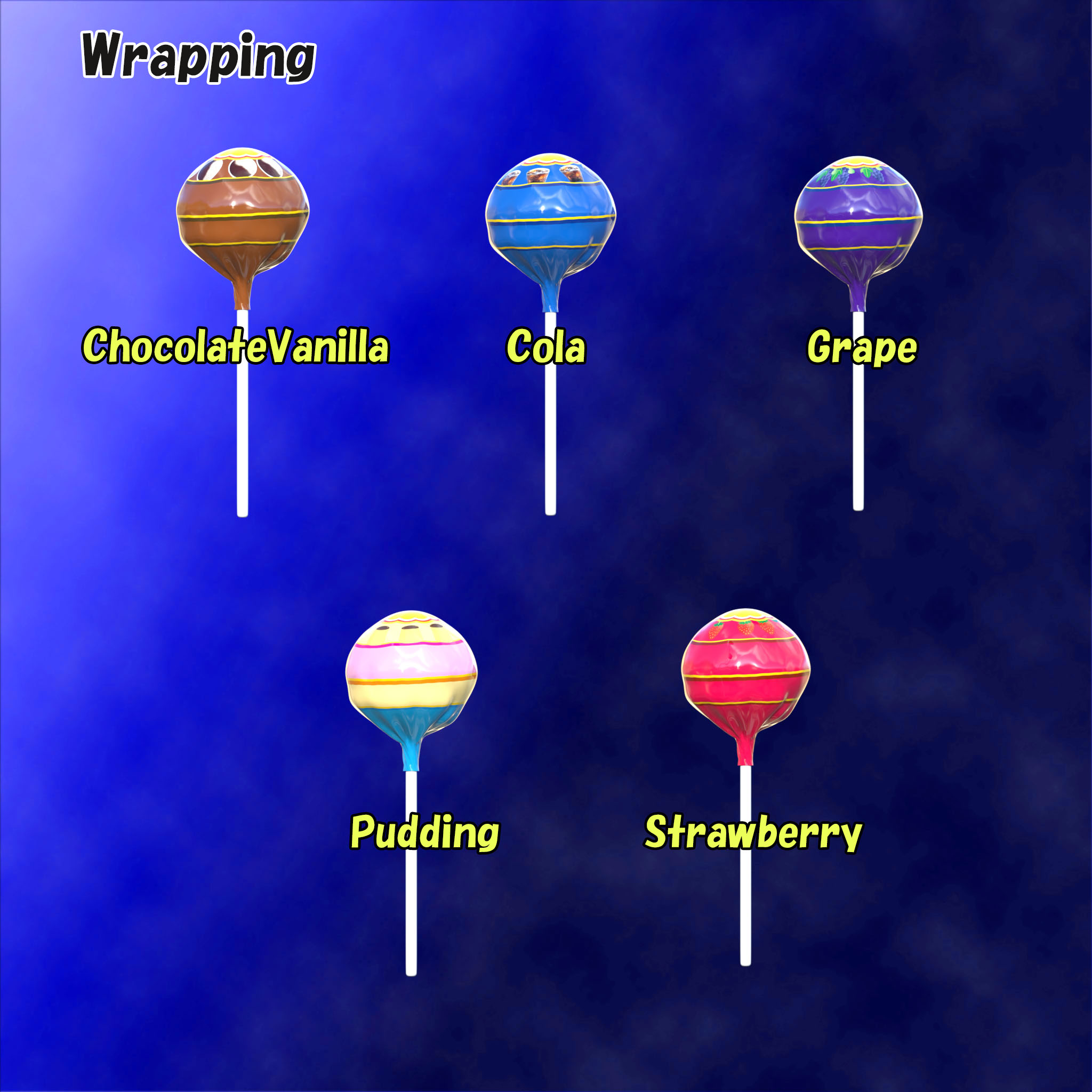 3dg Round Lollipop Daz Content