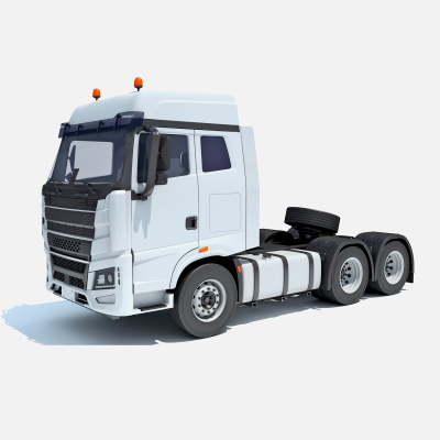 Semi Trailer Tractor Heavy Freight Truck