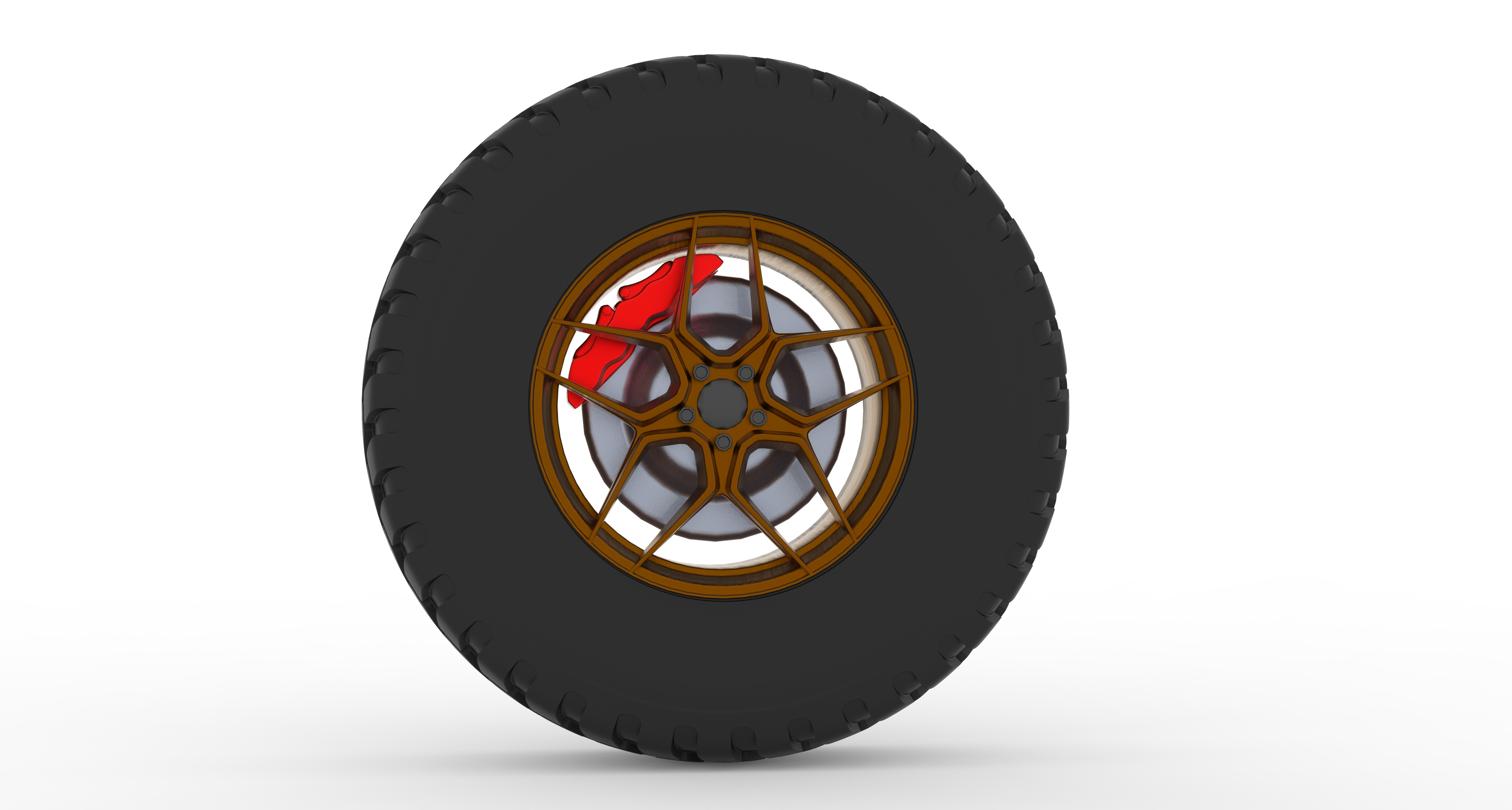 Alloy Wheel for cars 3D Model