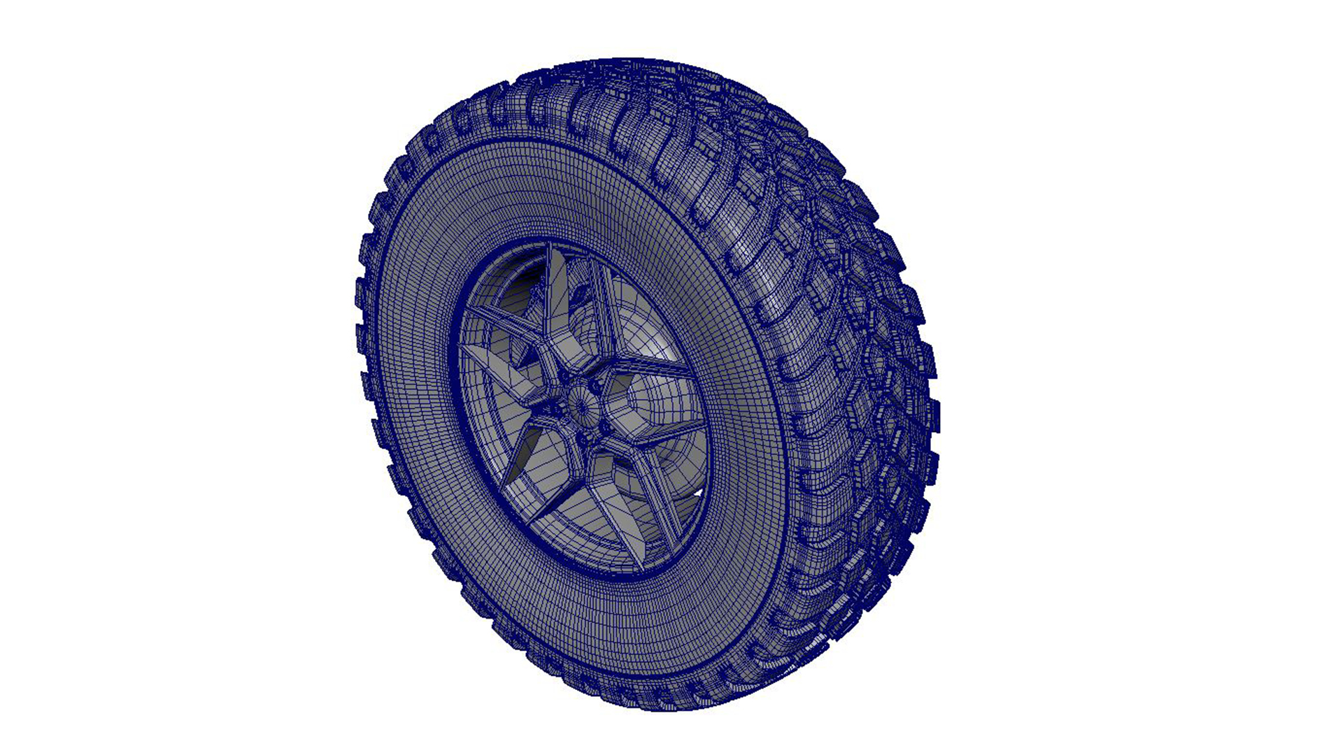 Alloy Wheel for cars 3D Model