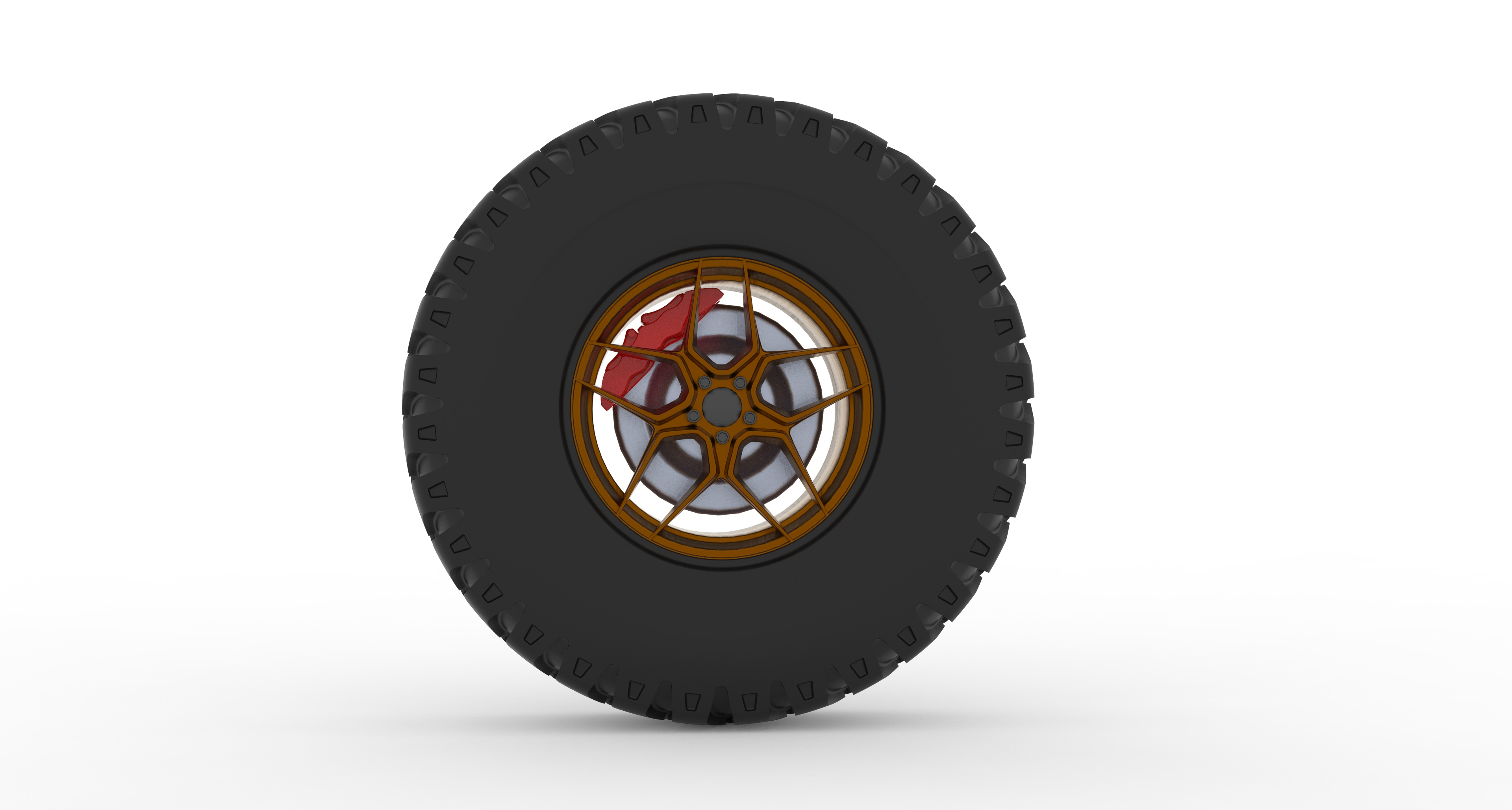 Alloy Wheel for Cars 3D Model