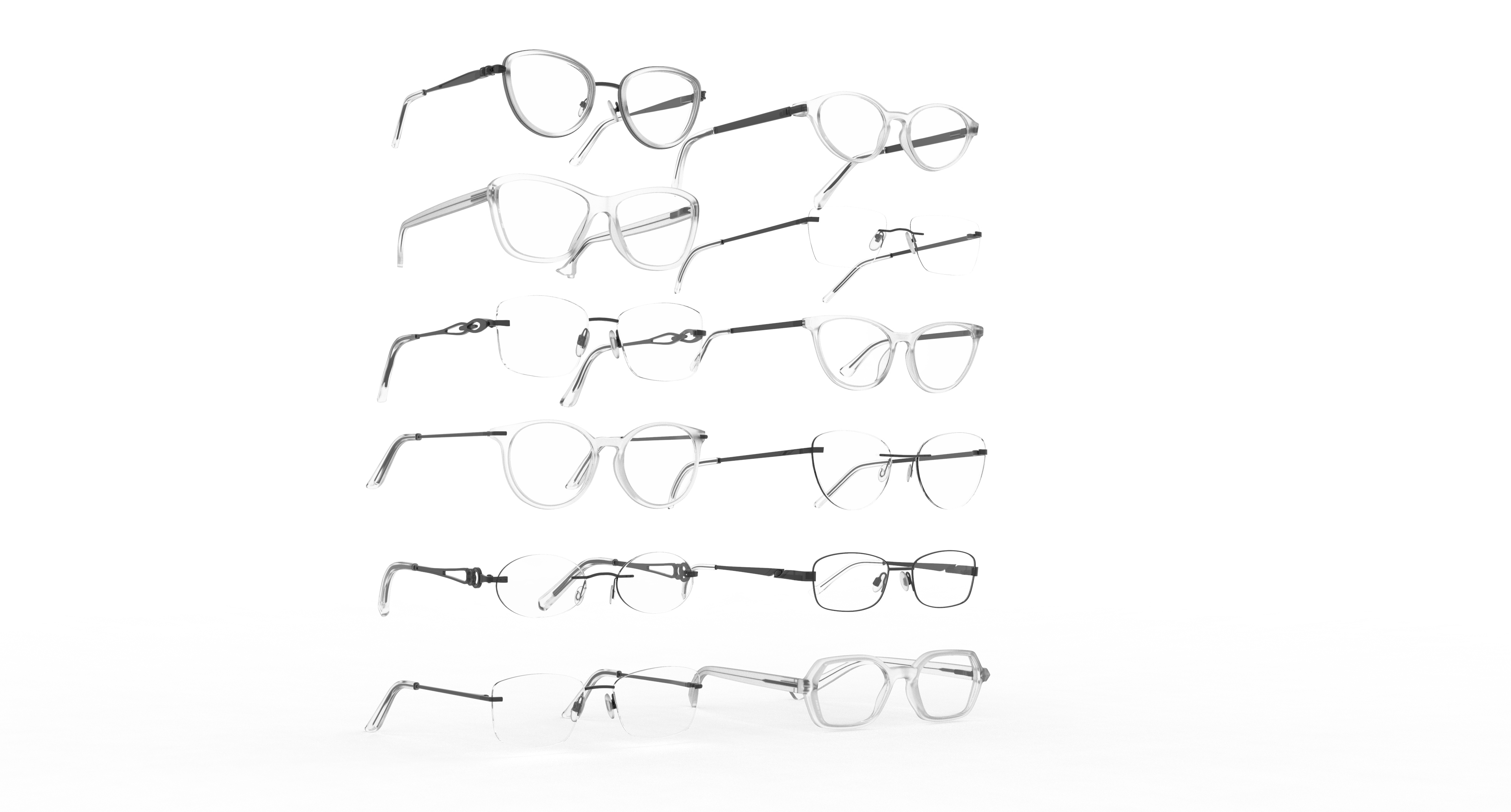Spectacles Collection 3D Model