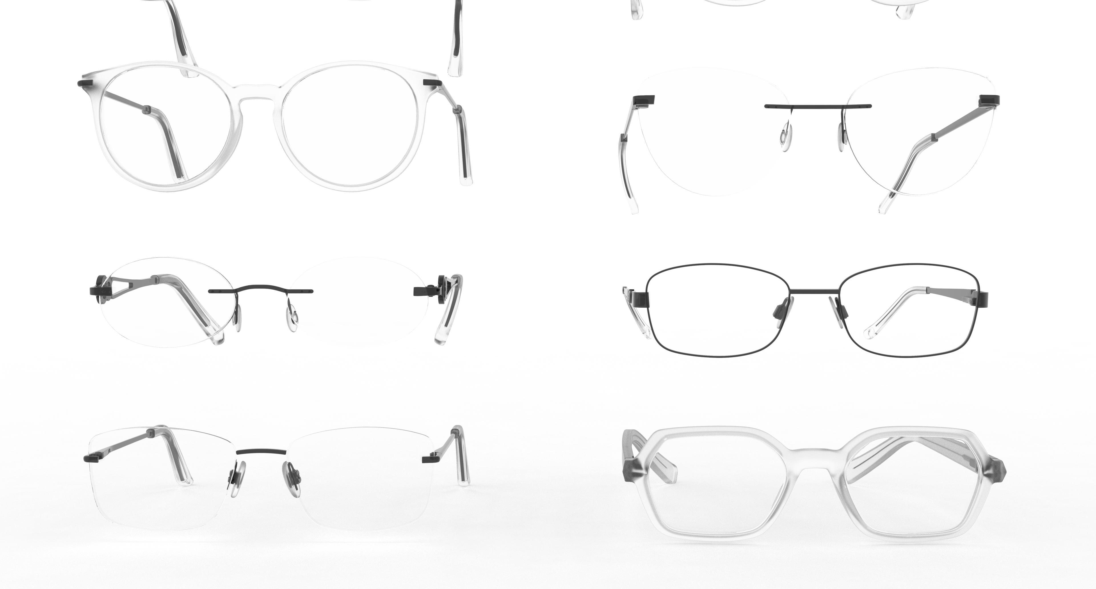 Spectacles Collection 3D Model
