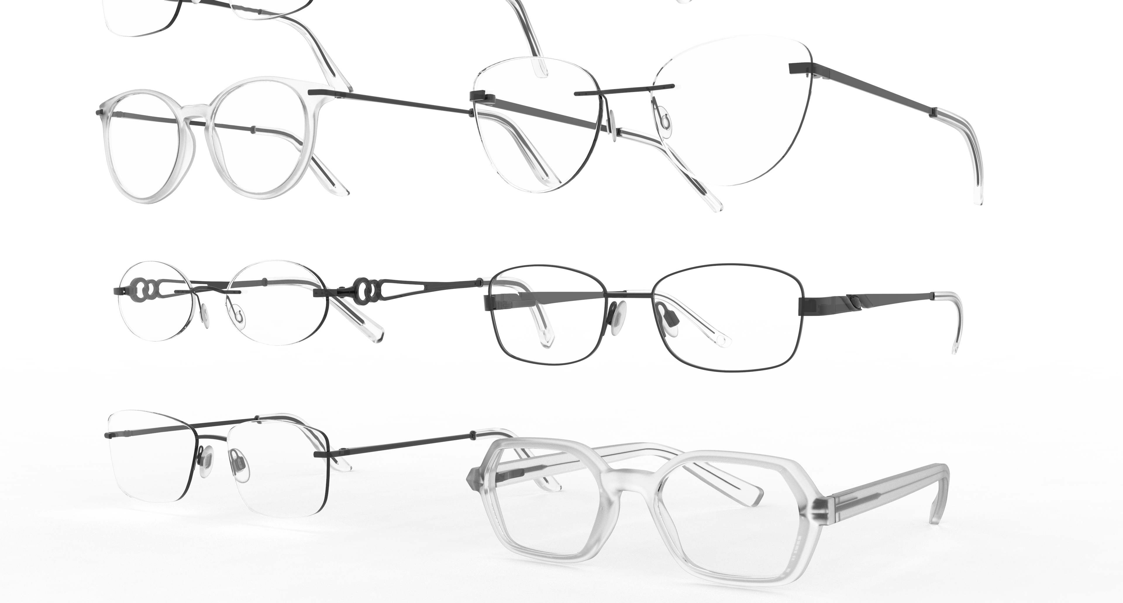 Spectacles Collection 3D Model