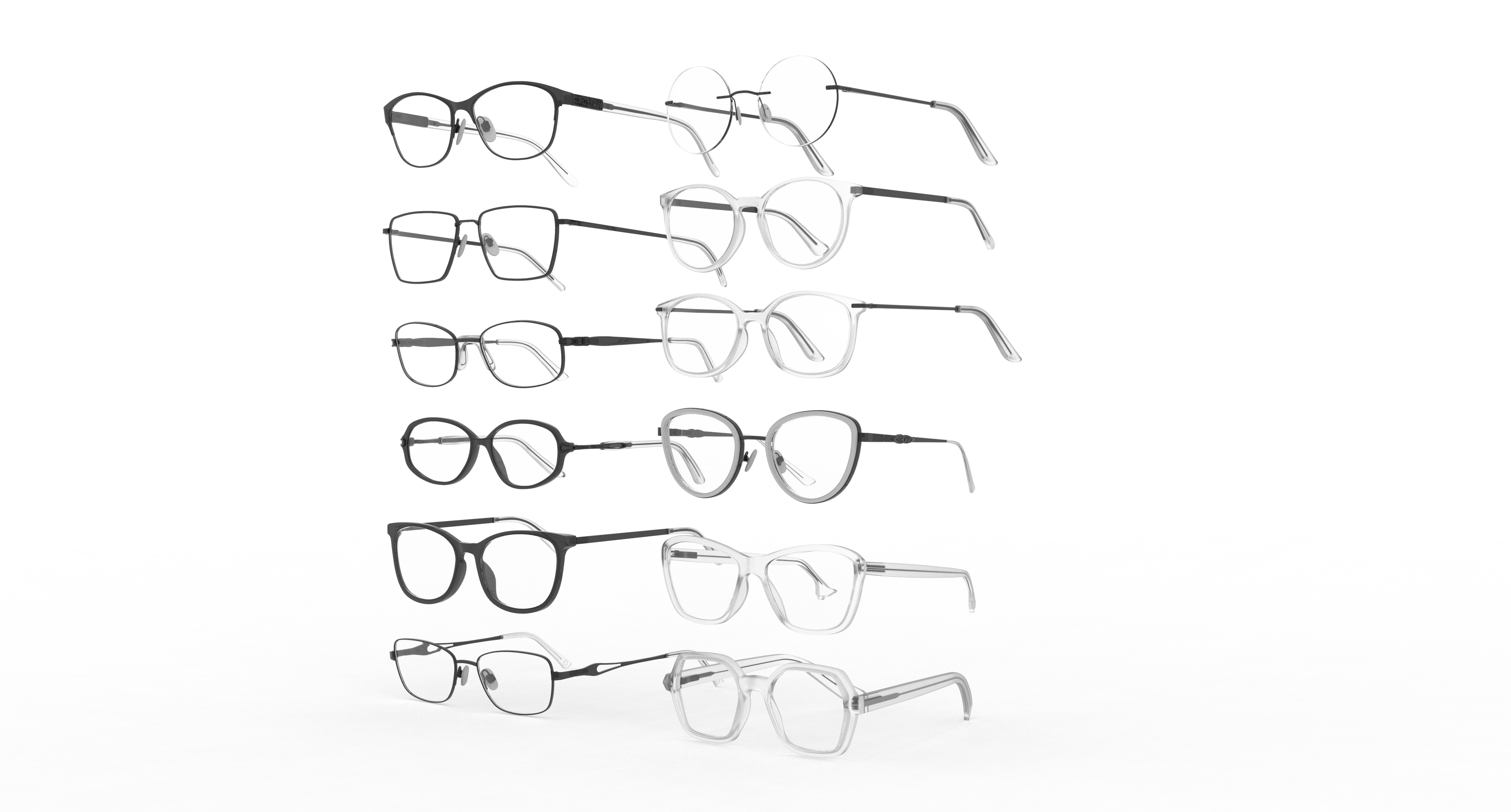 Spectacles Collection 3D Model