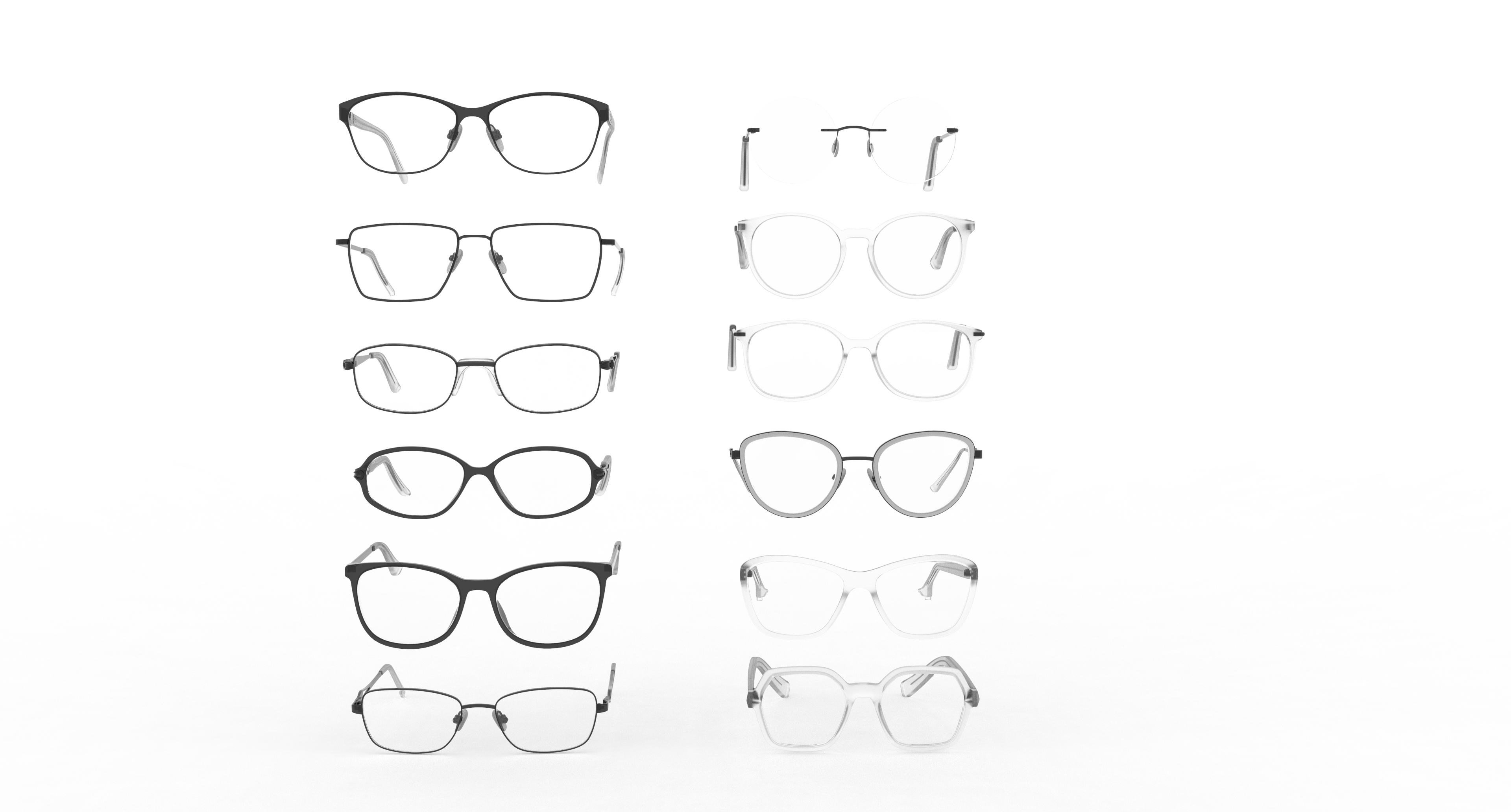 Spectacles Collection 3D Model
