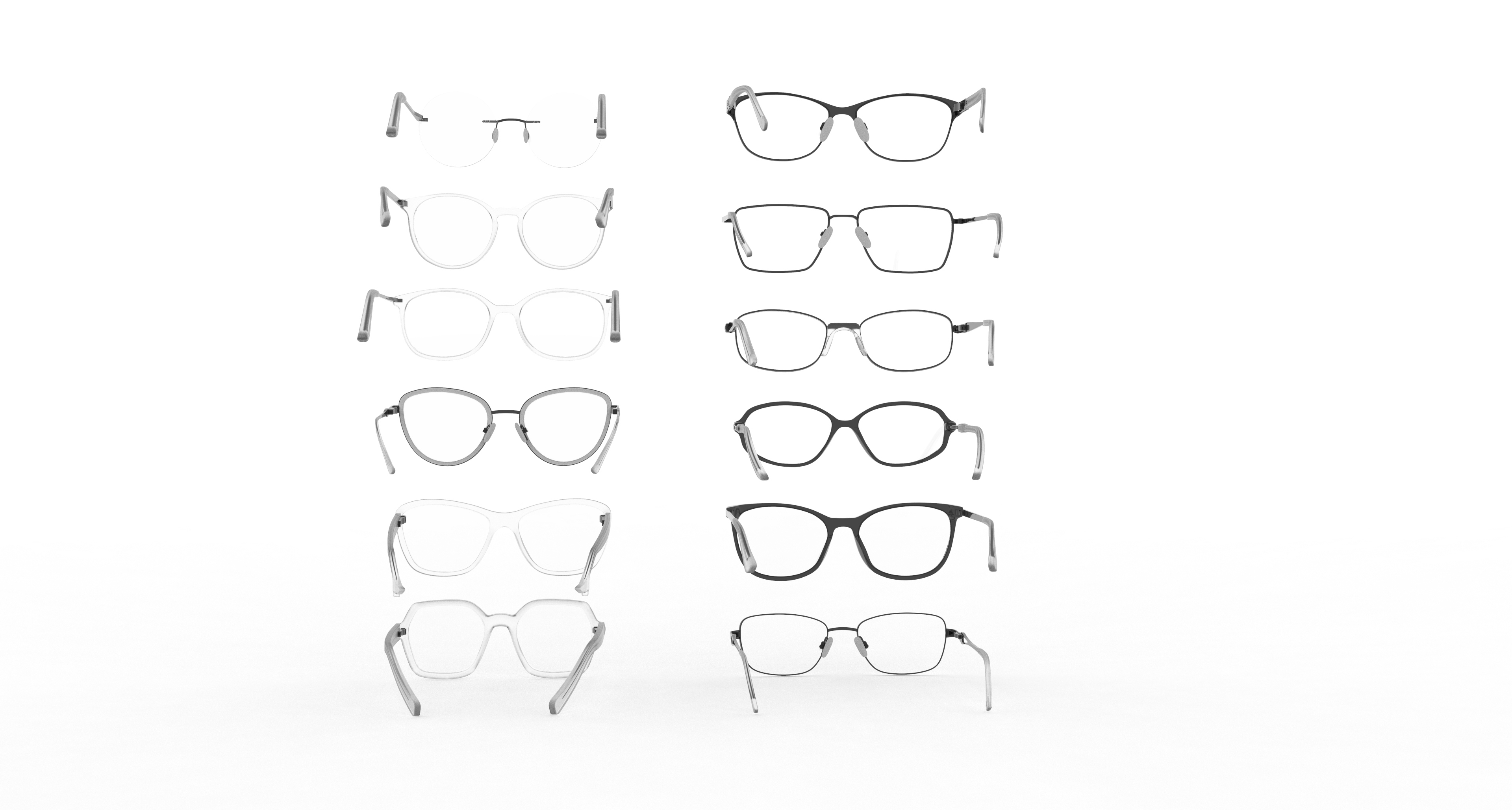 Spectacles Collection 3D Model