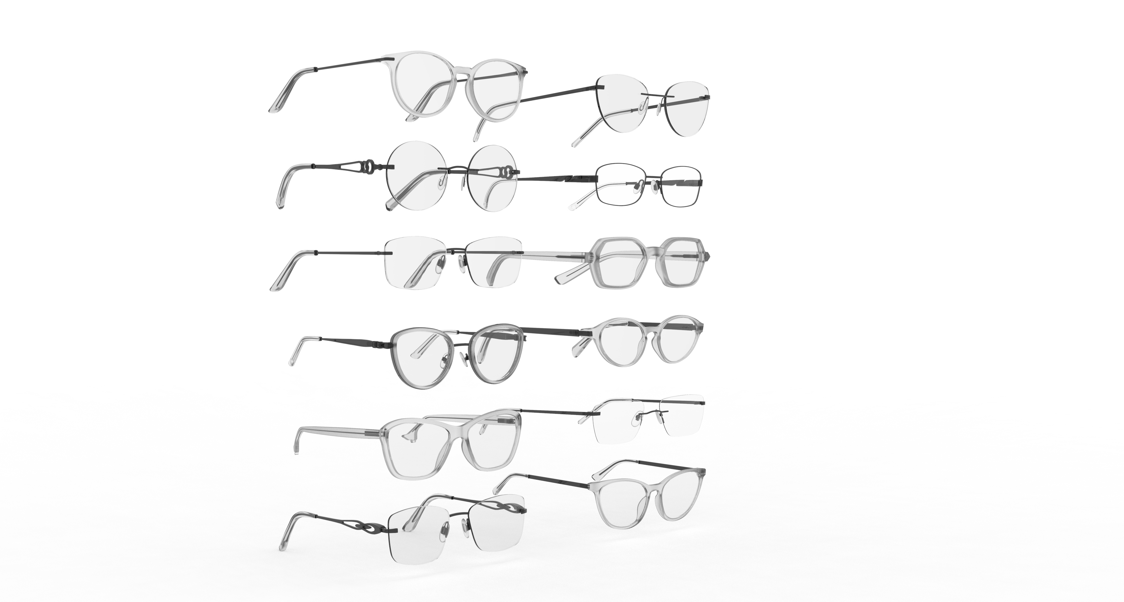 Spectacles Collection 3D Model