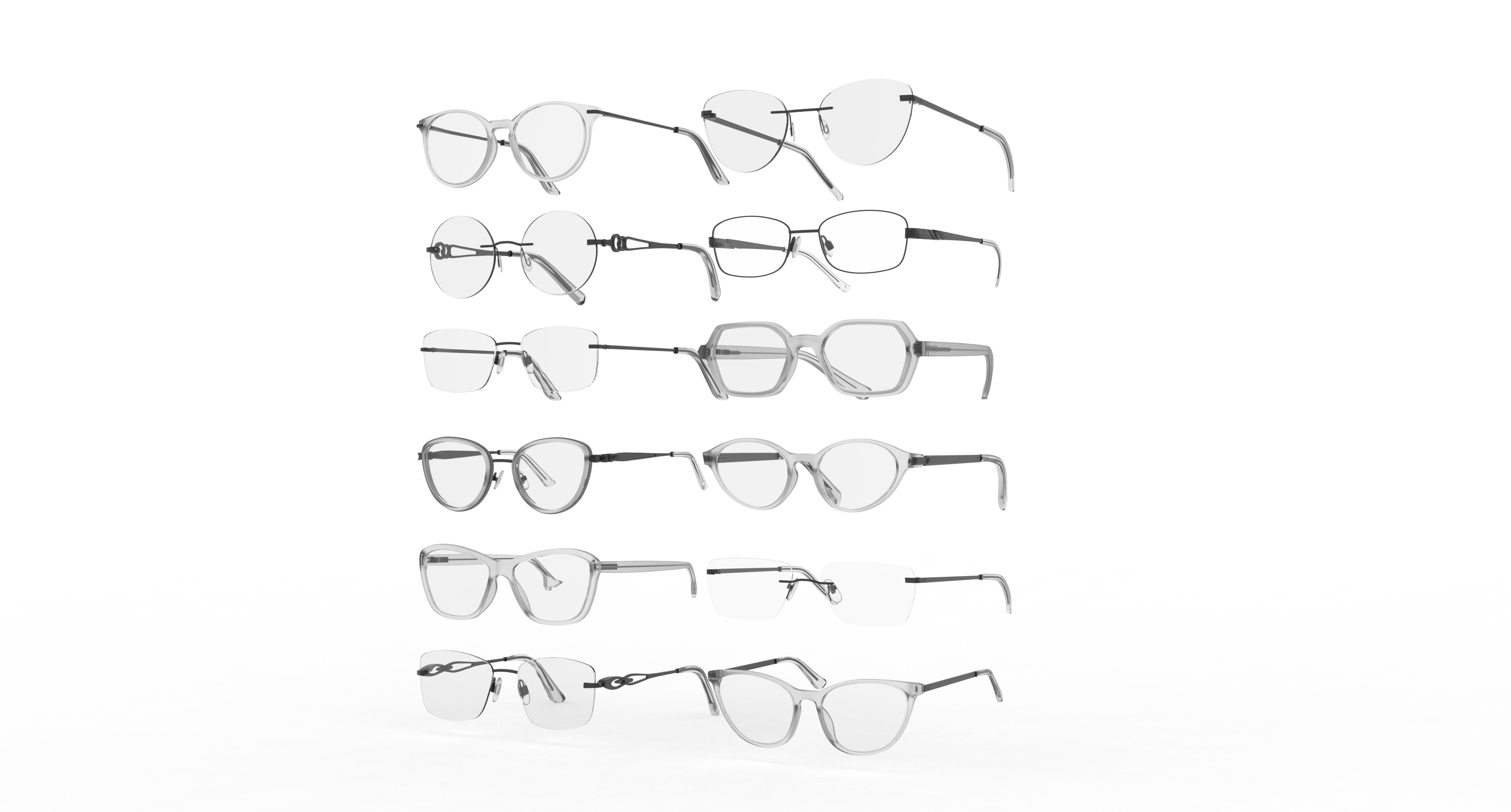 Spectacles Collection 3D Model