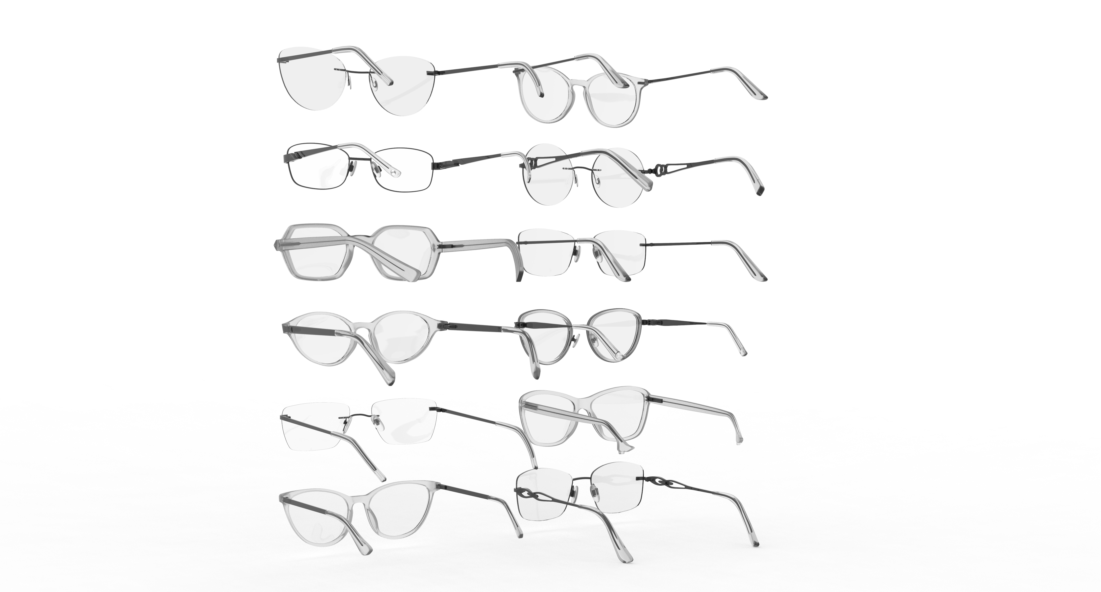 Spectacles Collection 3D Model
