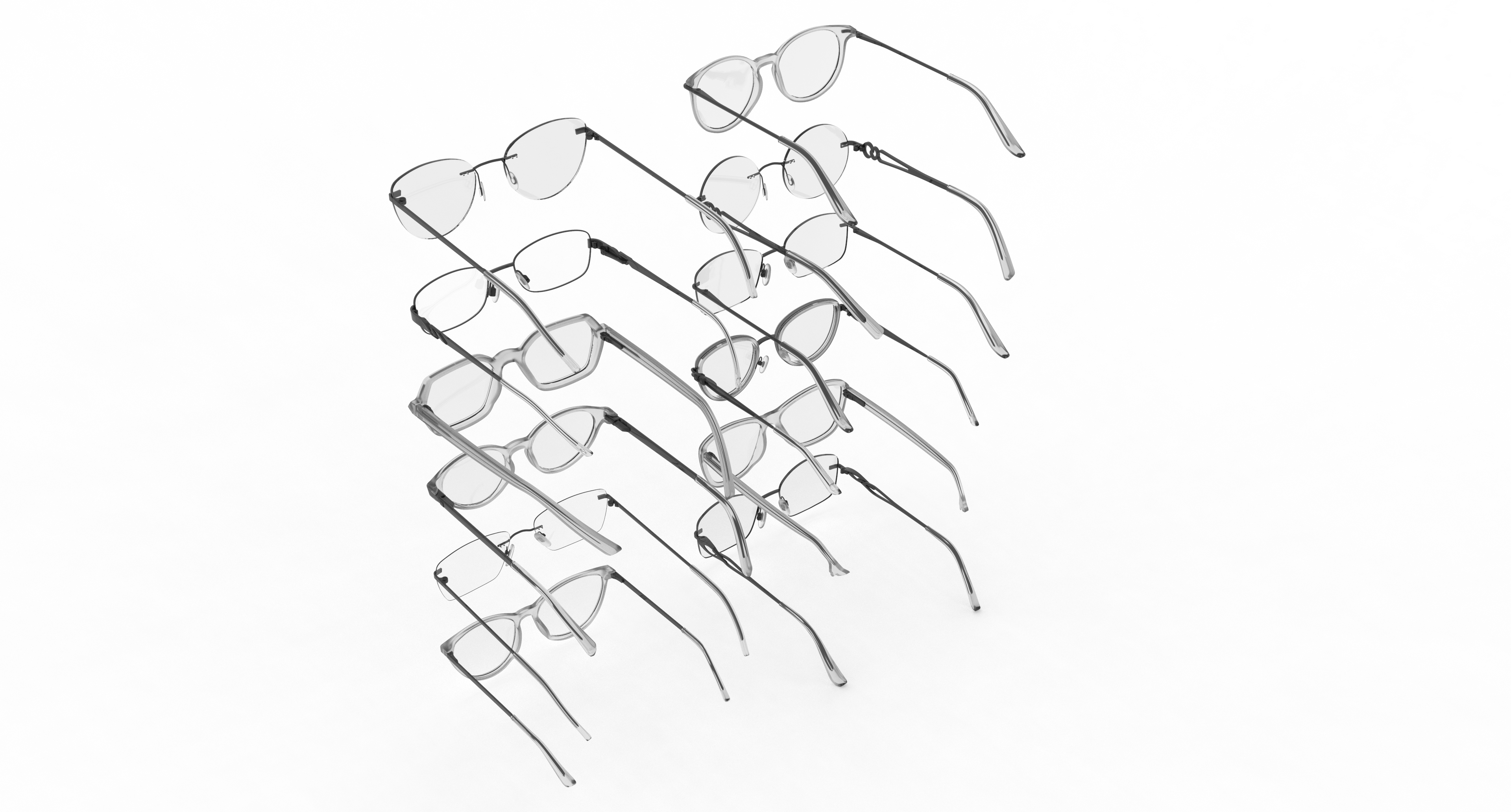 Spectacles Collection 3D Model