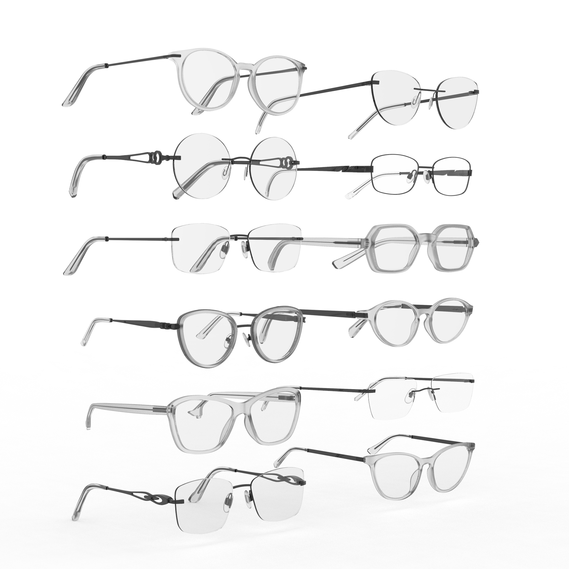 Spectacles Collection 3D Model