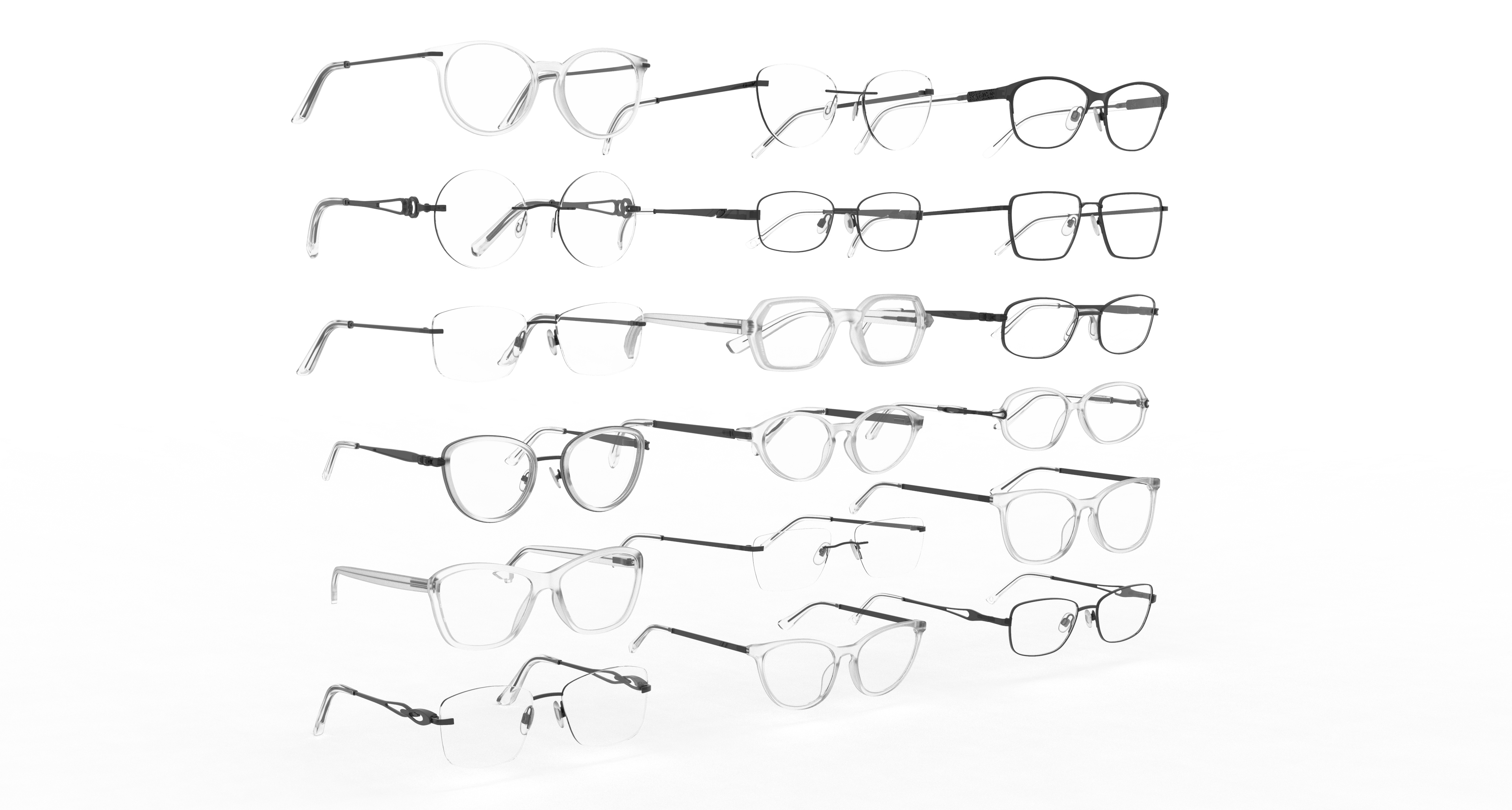 Spectacles Collection 3D Model