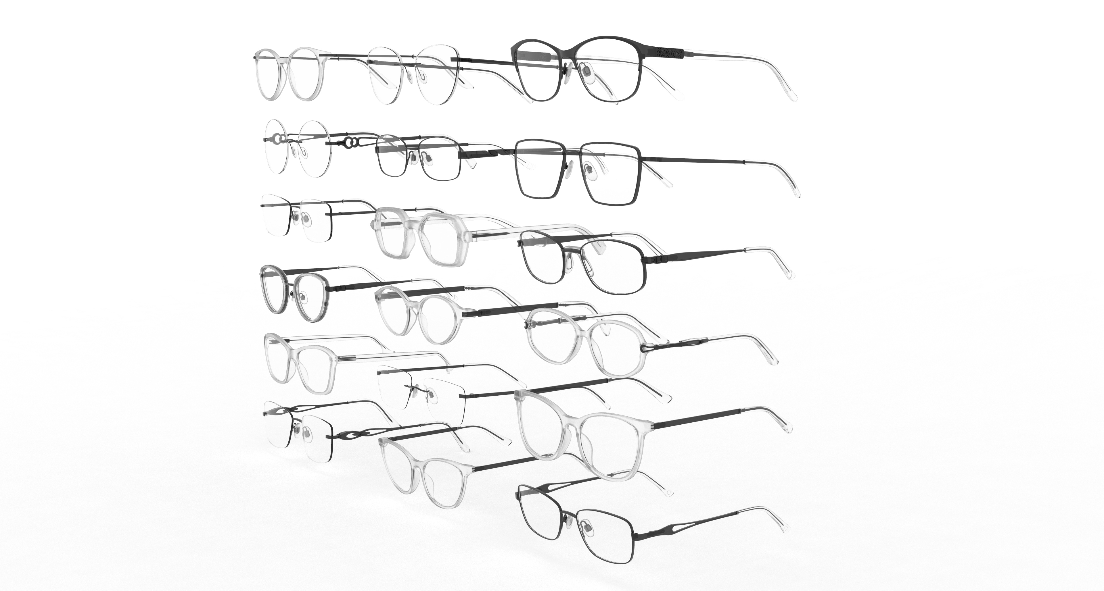 Spectacles Collection 3D Model