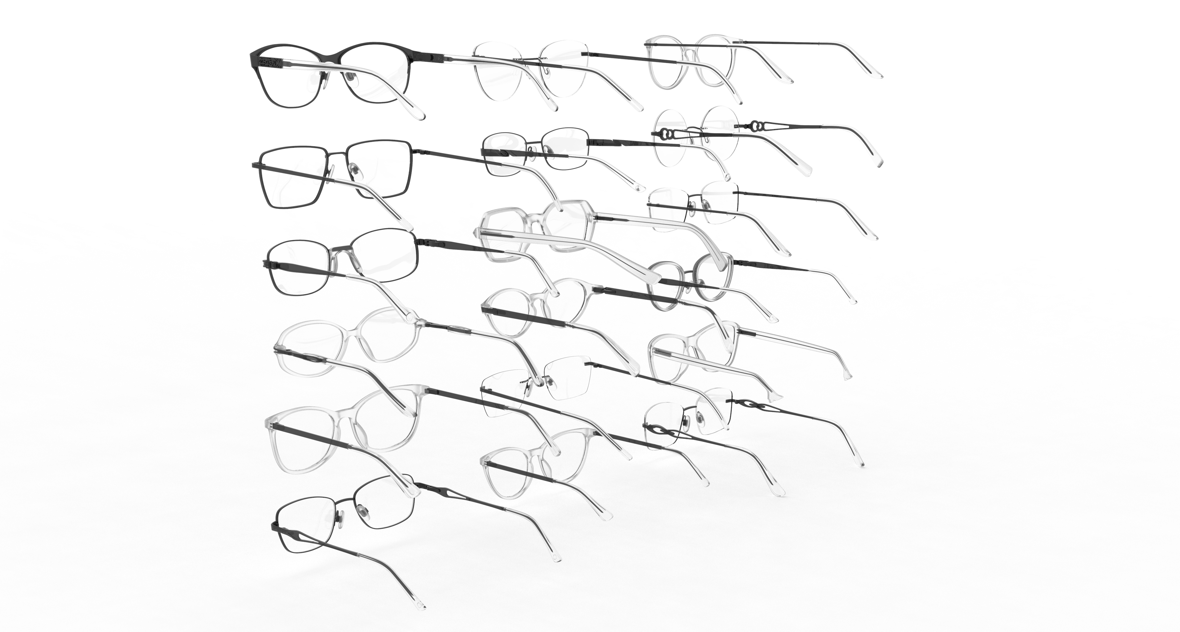 Spectacles Collection 3D Model