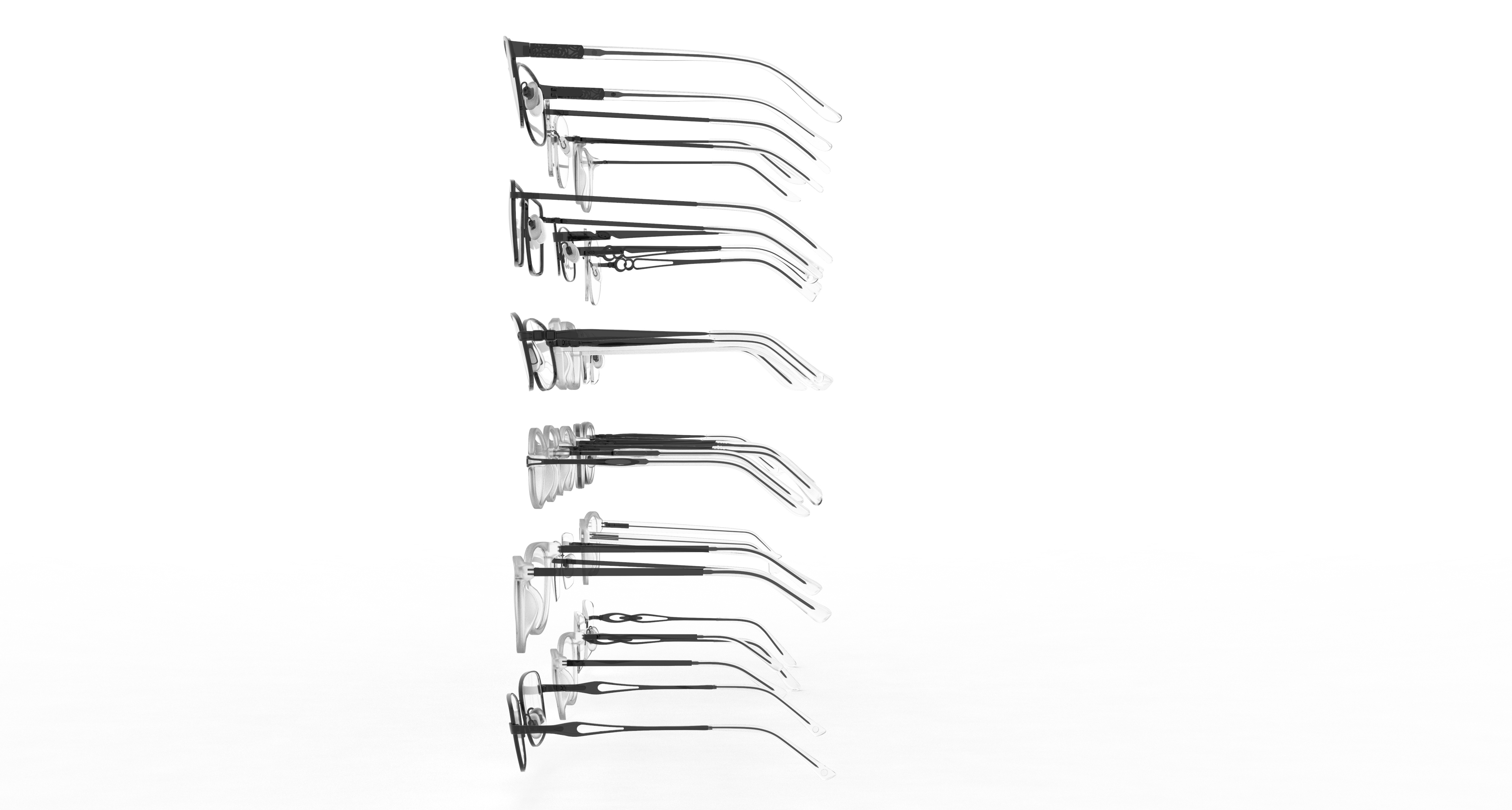 Spectacles Collection 3D Model
