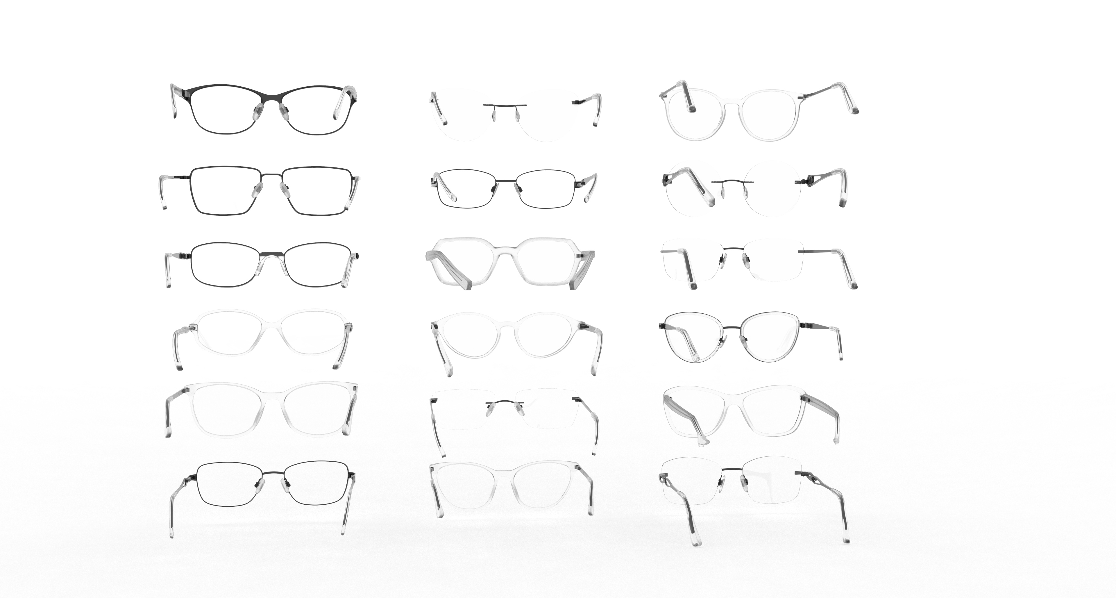 Spectacles Collection 3D Model