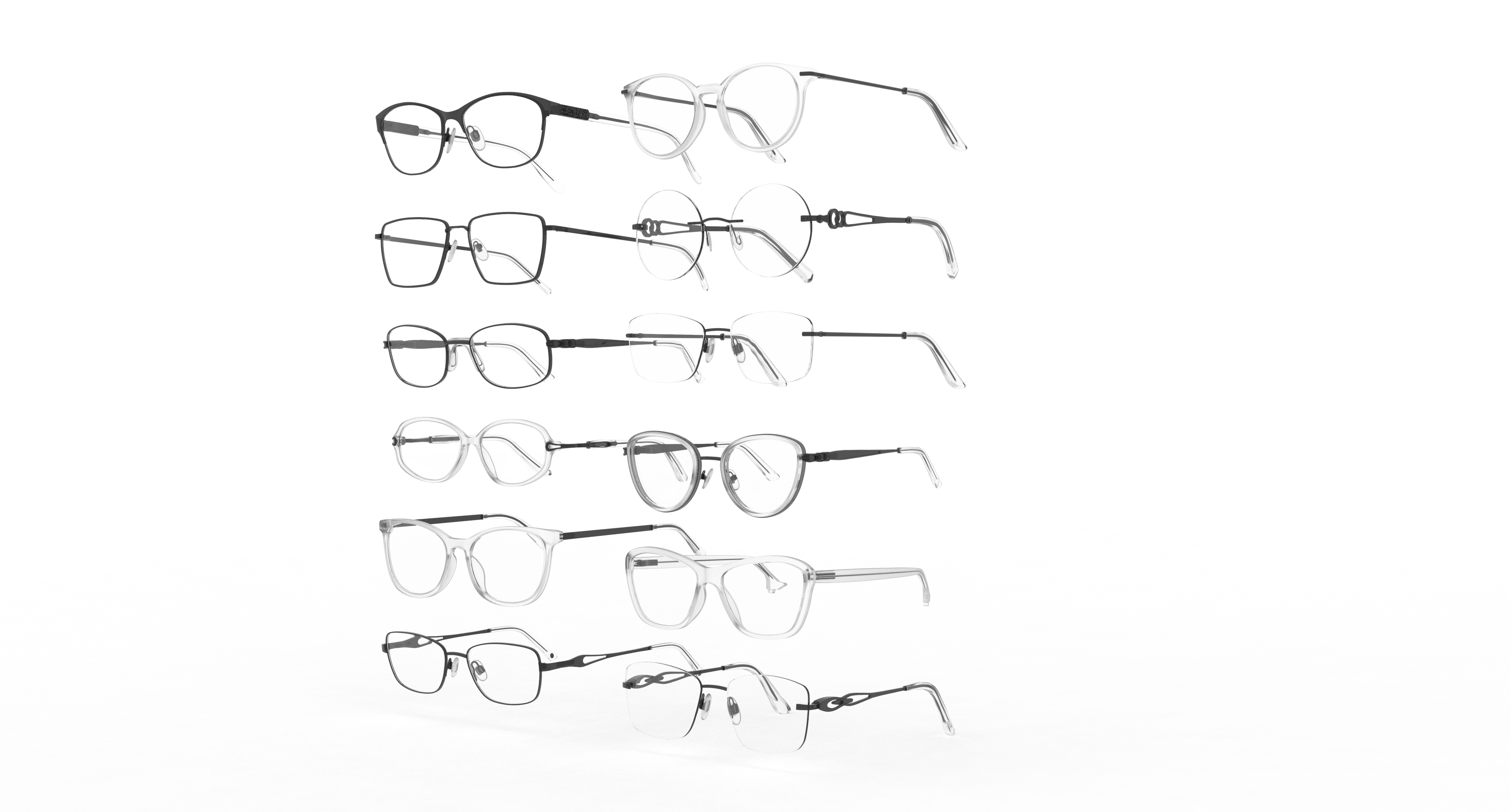 Spectacles Collection 3D Model