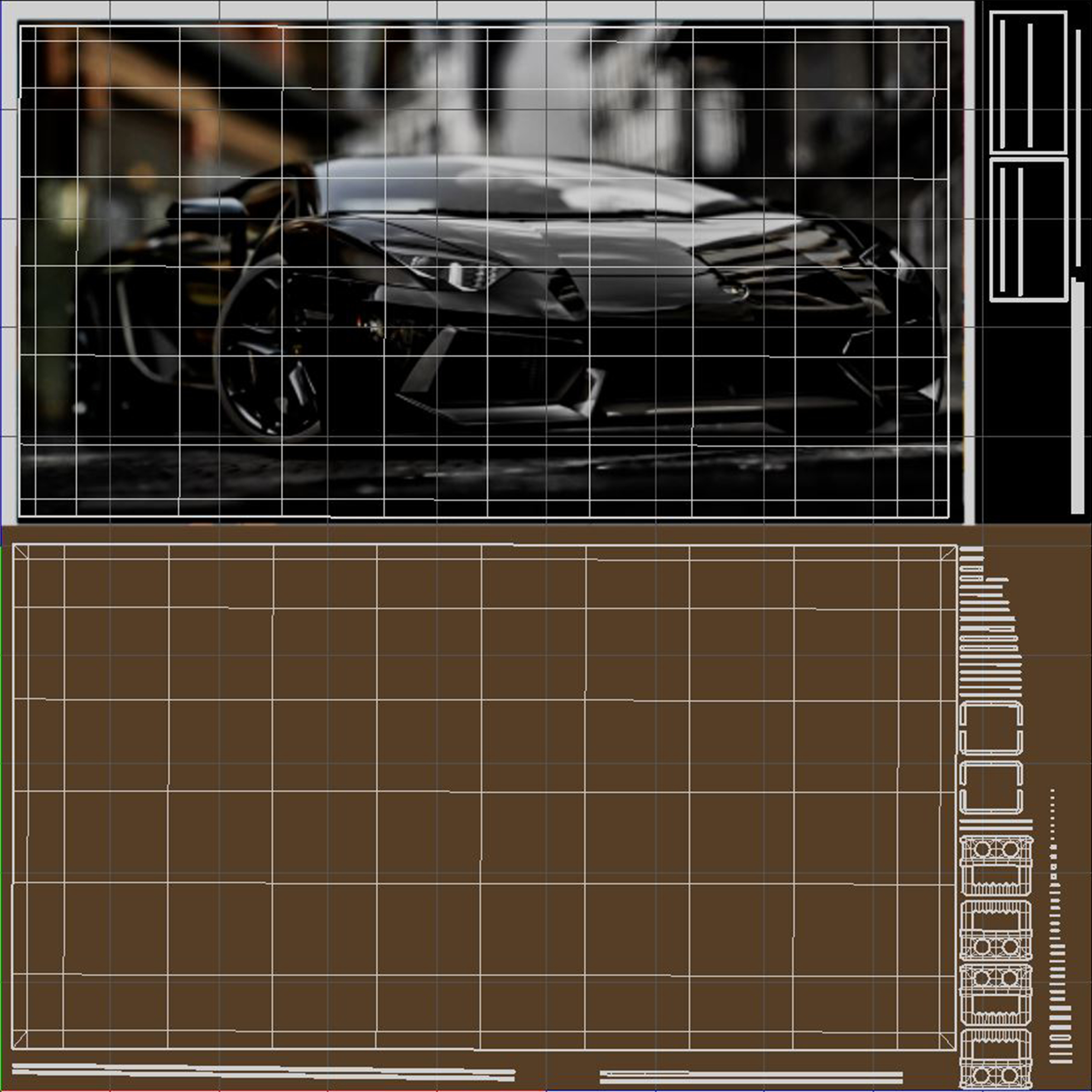 Wall Painting 3D Model