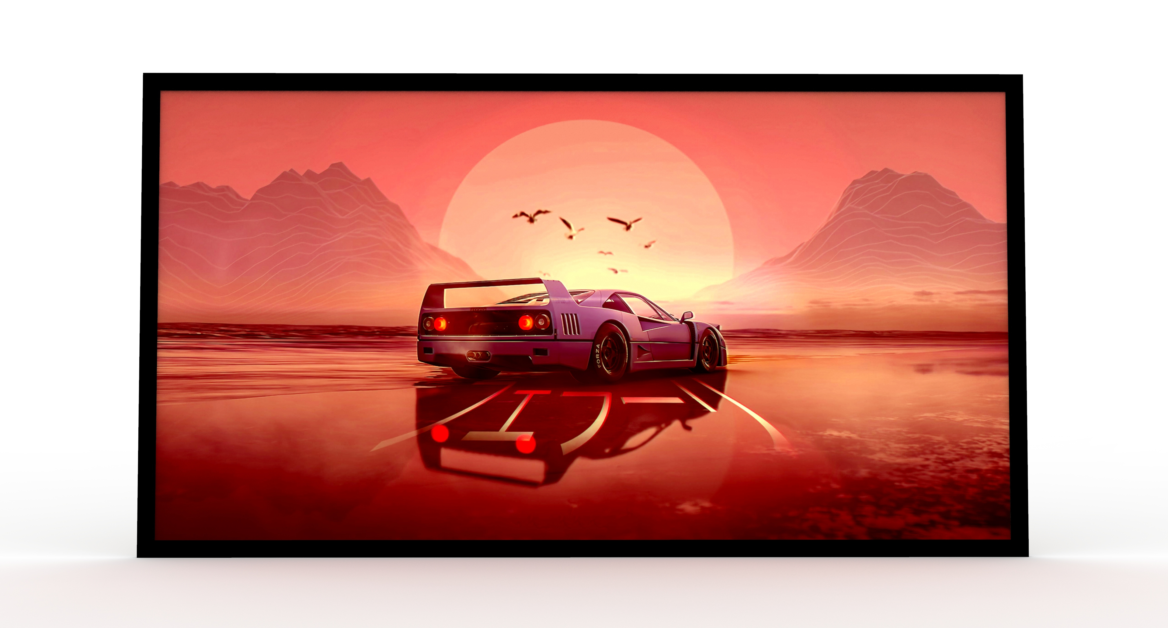Wall Painting 3D Model