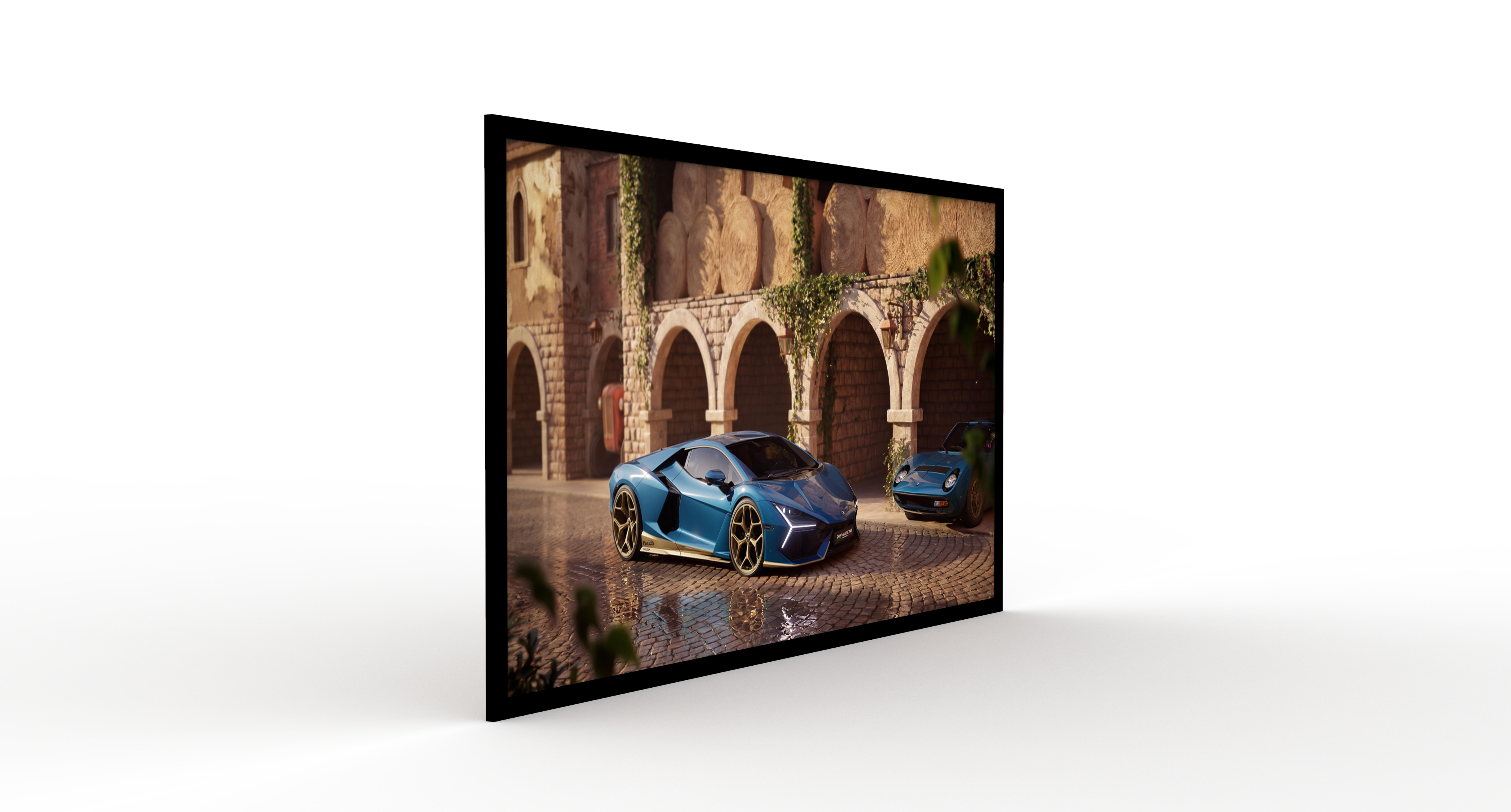 Wall Painting 3D Model