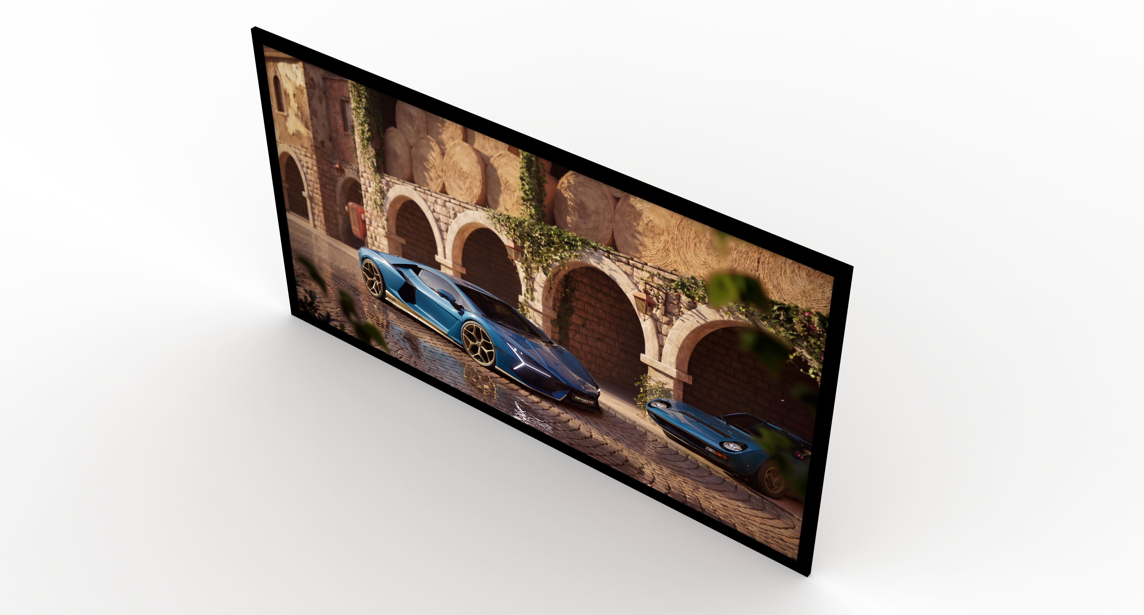 Wall Painting 3D Model