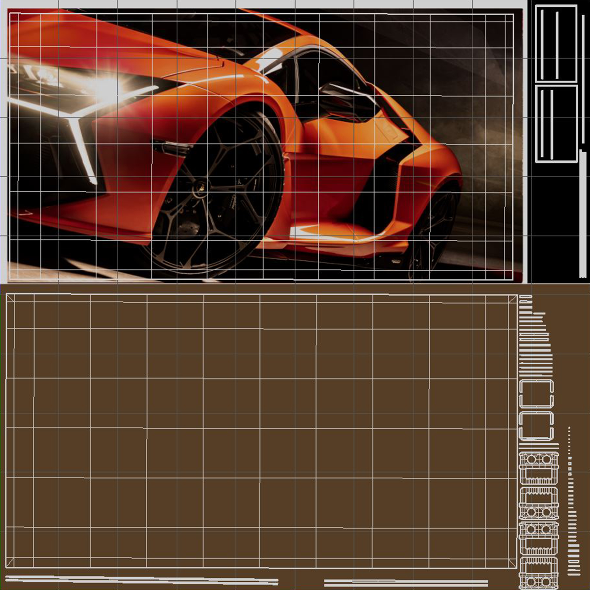 Wall Painting 3D Model
