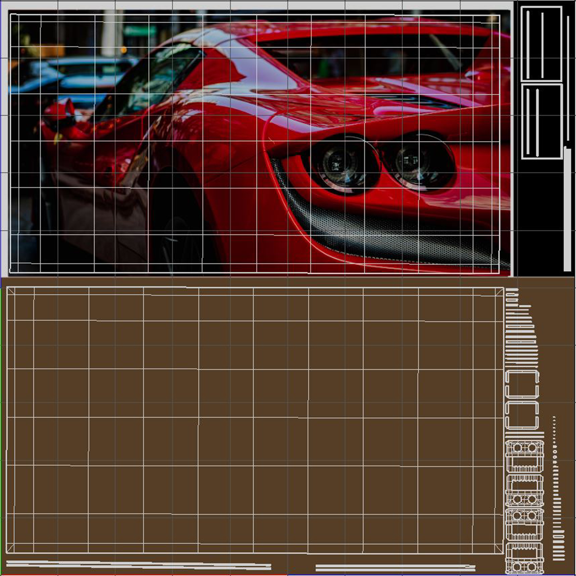 Wall Painting 3D Model