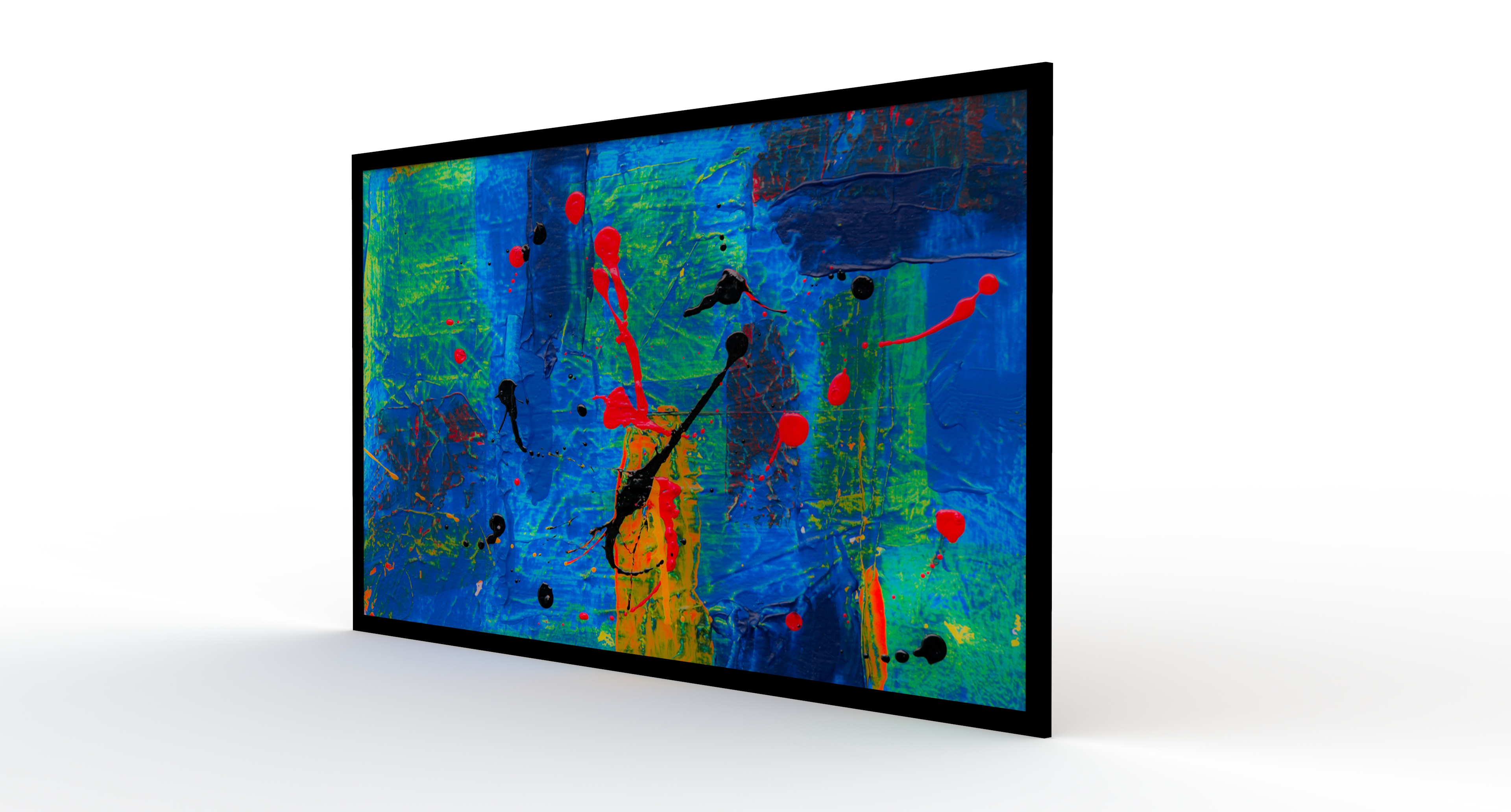 Wall Painting 3D Model