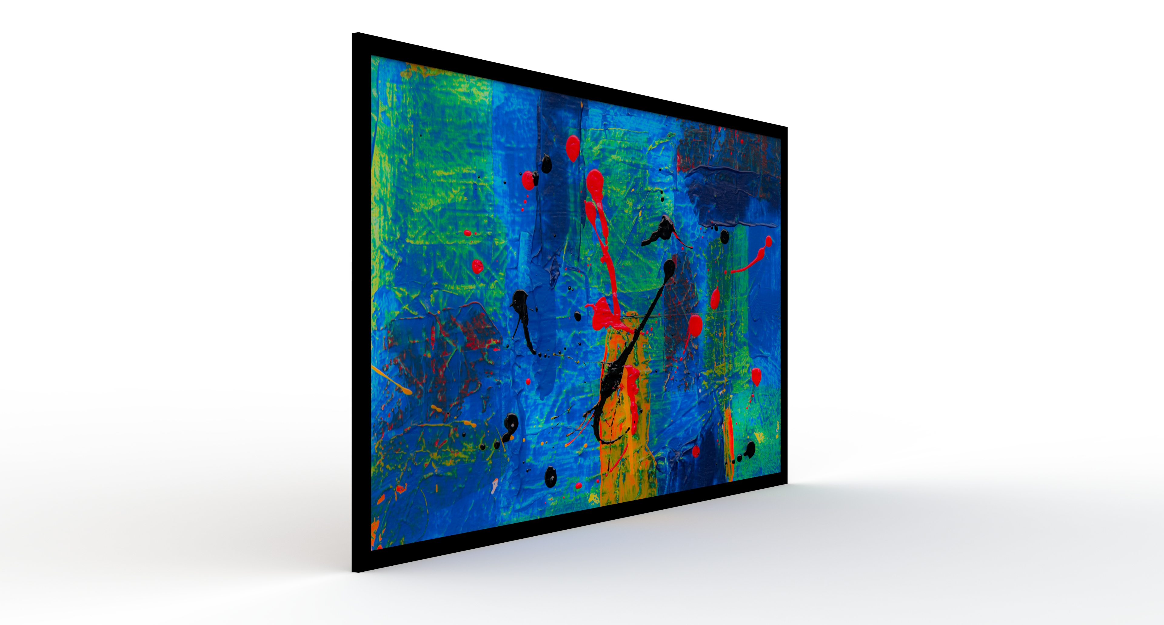 Wall Painting 3D Model