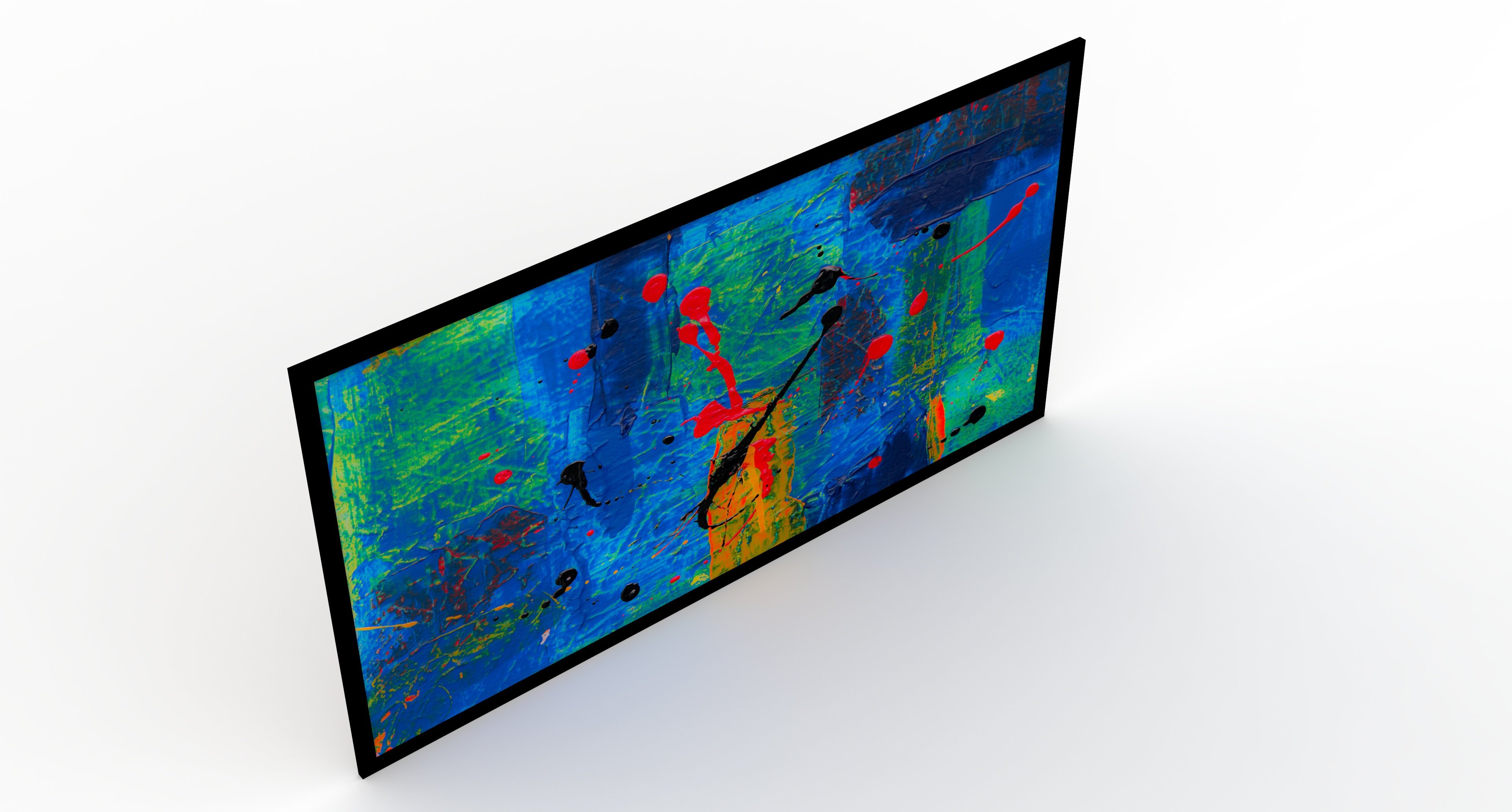 Wall Painting 3D Model
