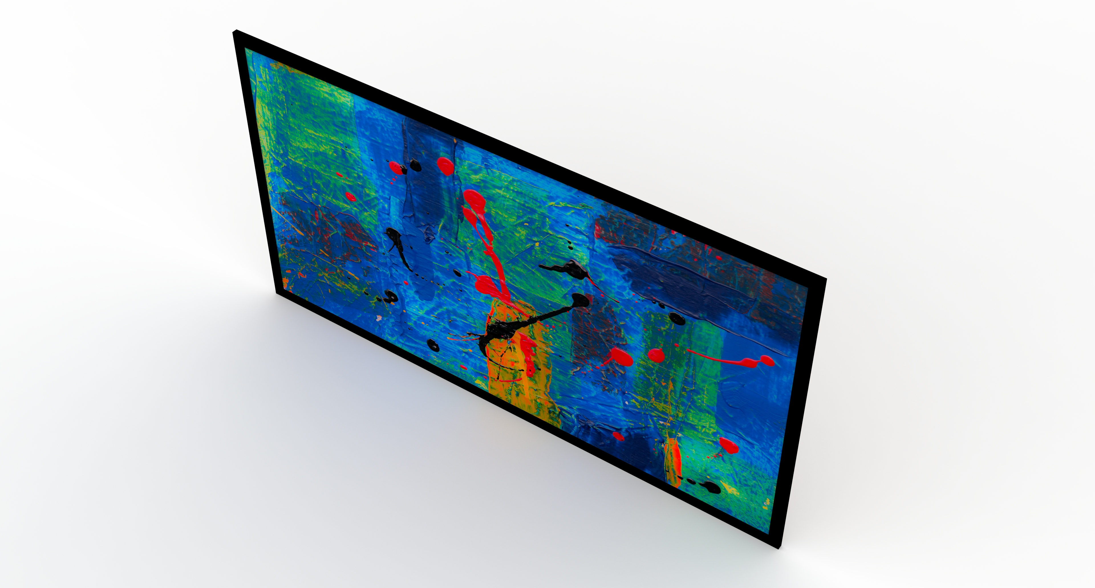 Wall Painting 3D Model