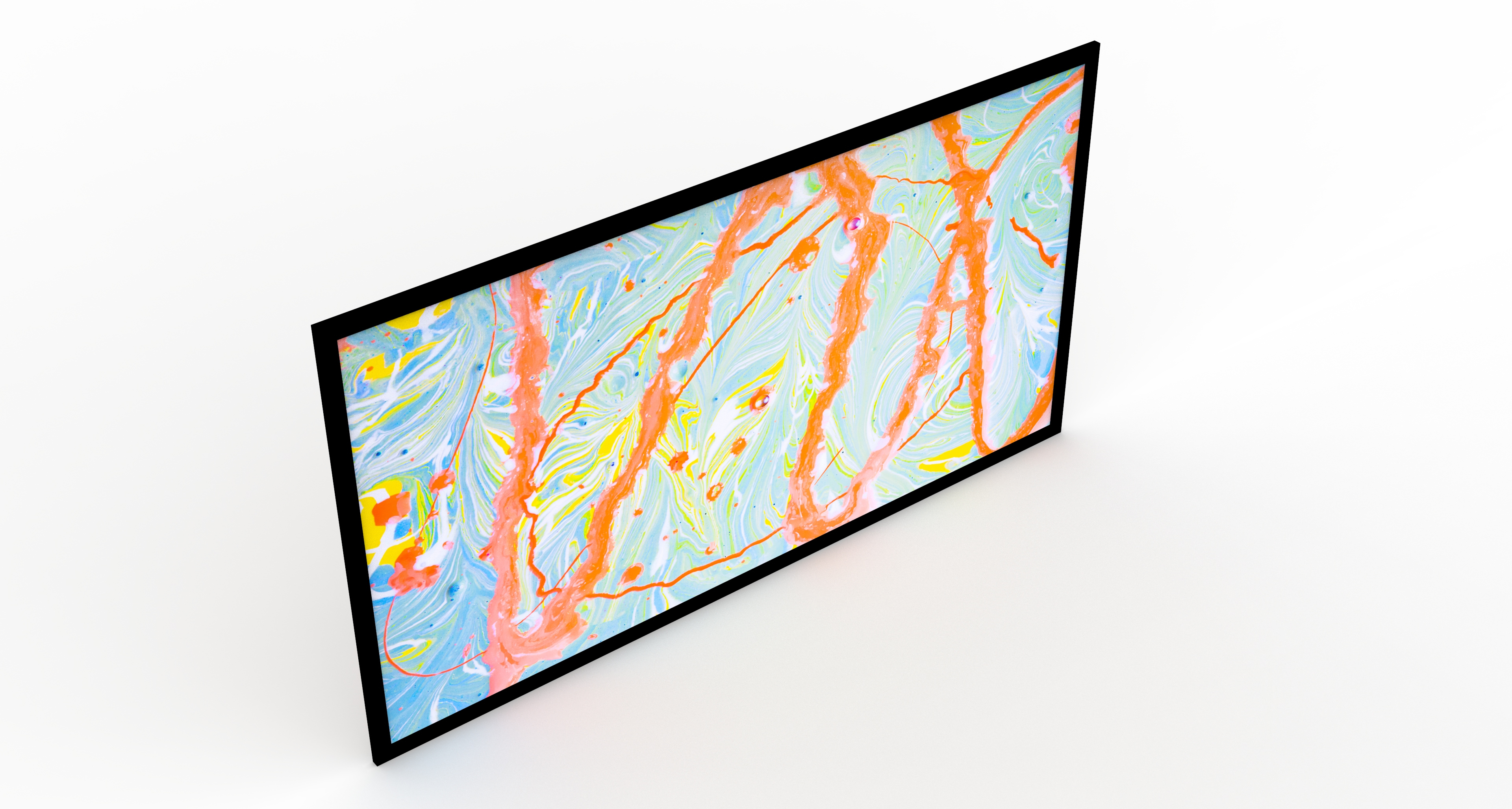 Wall Painting 3D Model