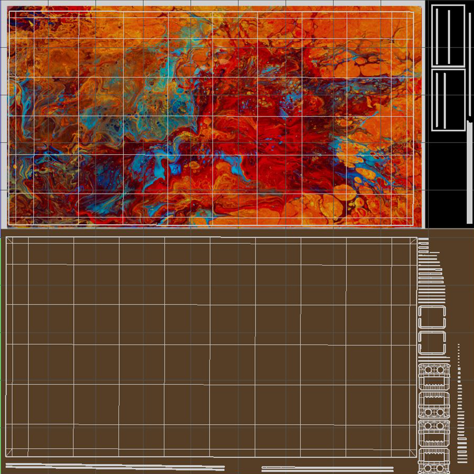Wall Painting 3D Model