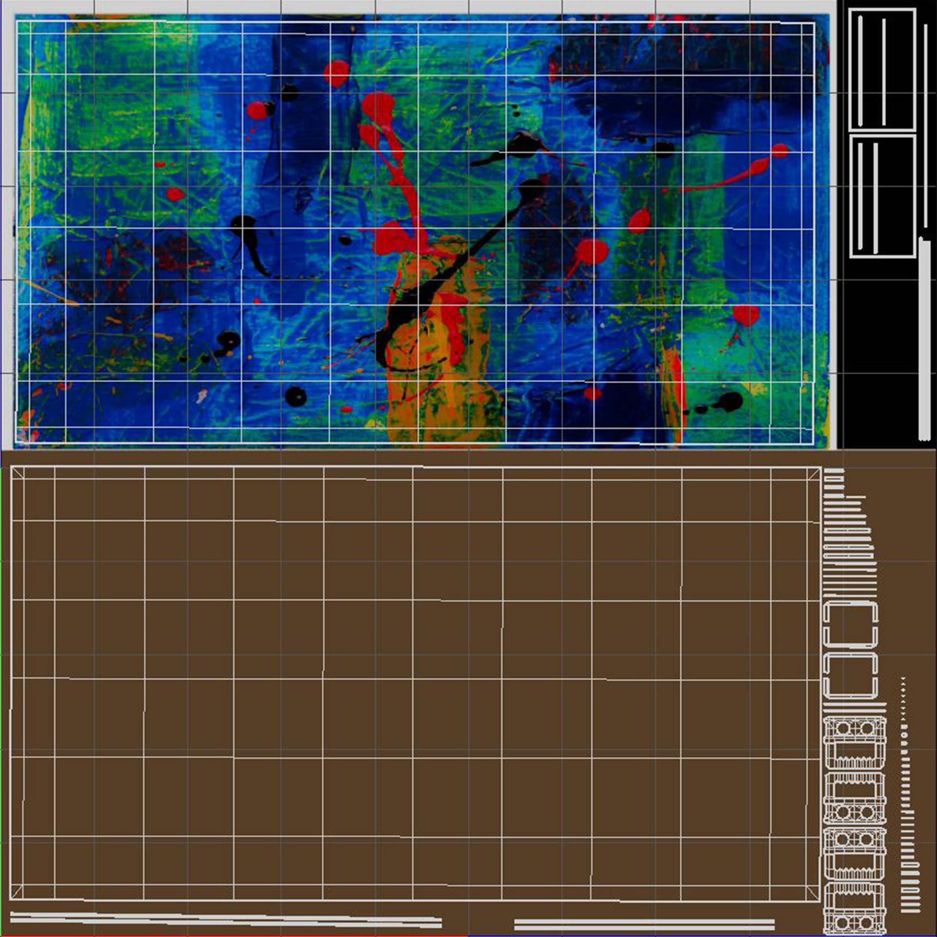 Wall Painting Collection 3D Model