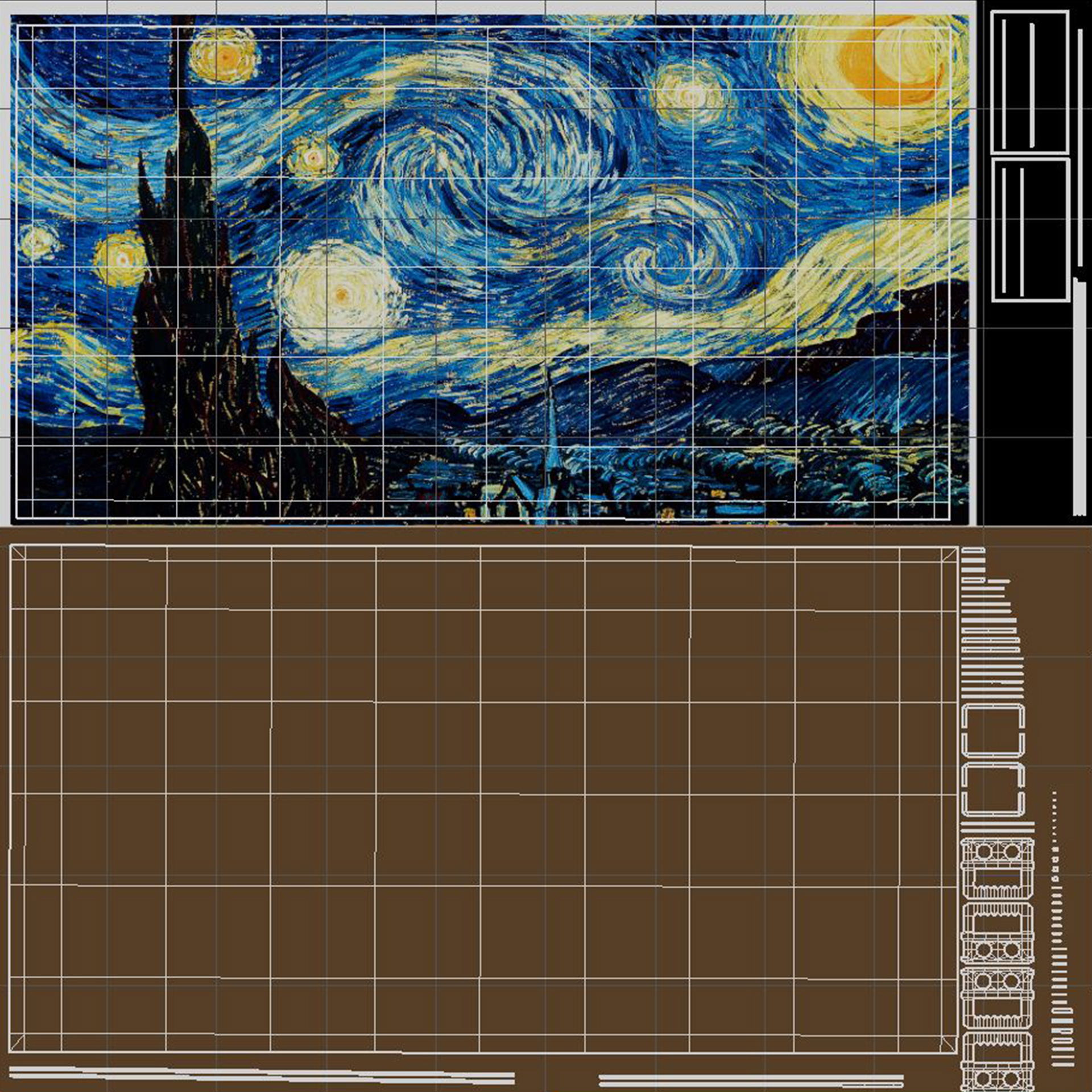 Wall Painting Collection 3D Model