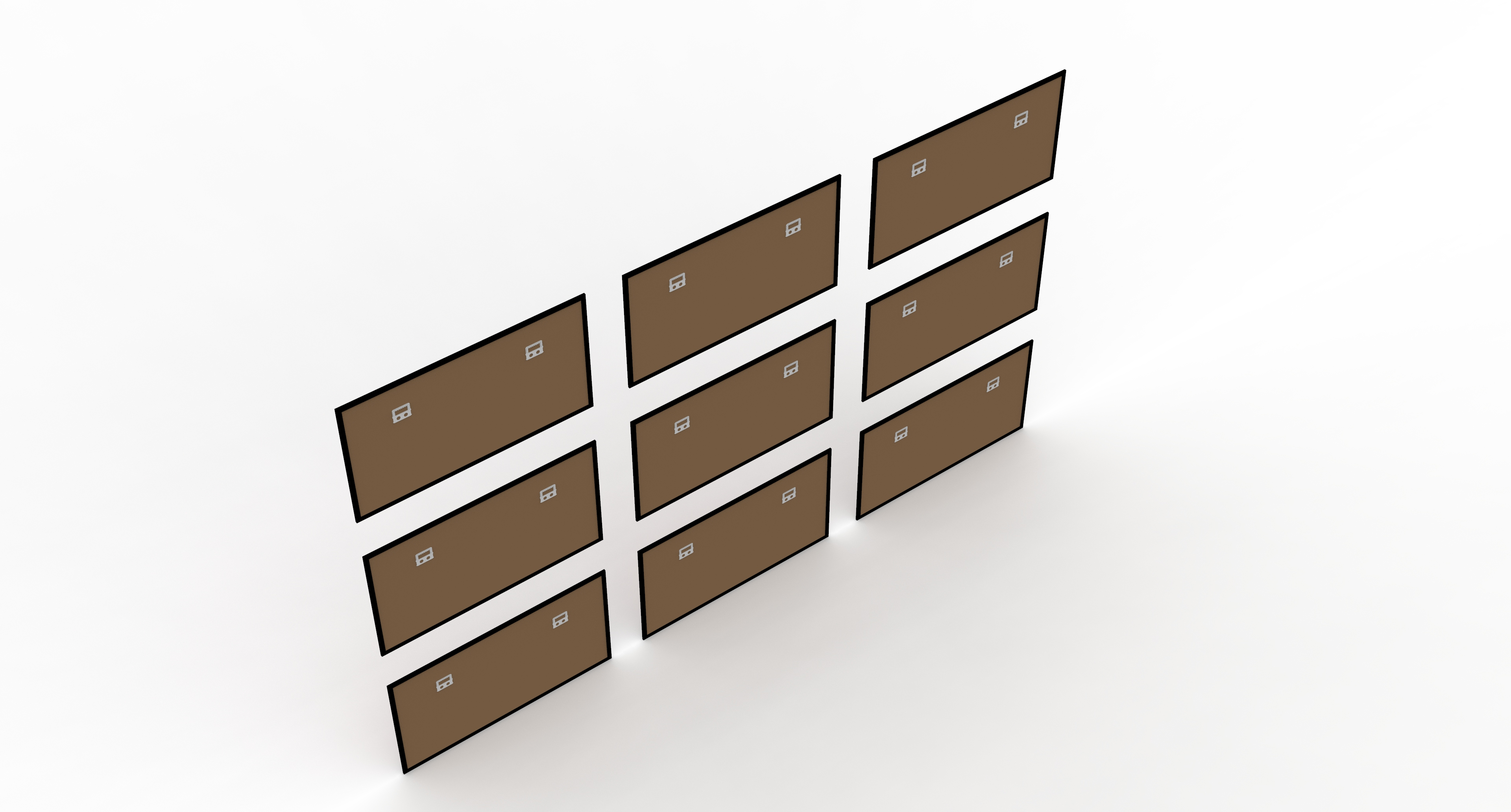 Wall Painting Collection 3D Model
