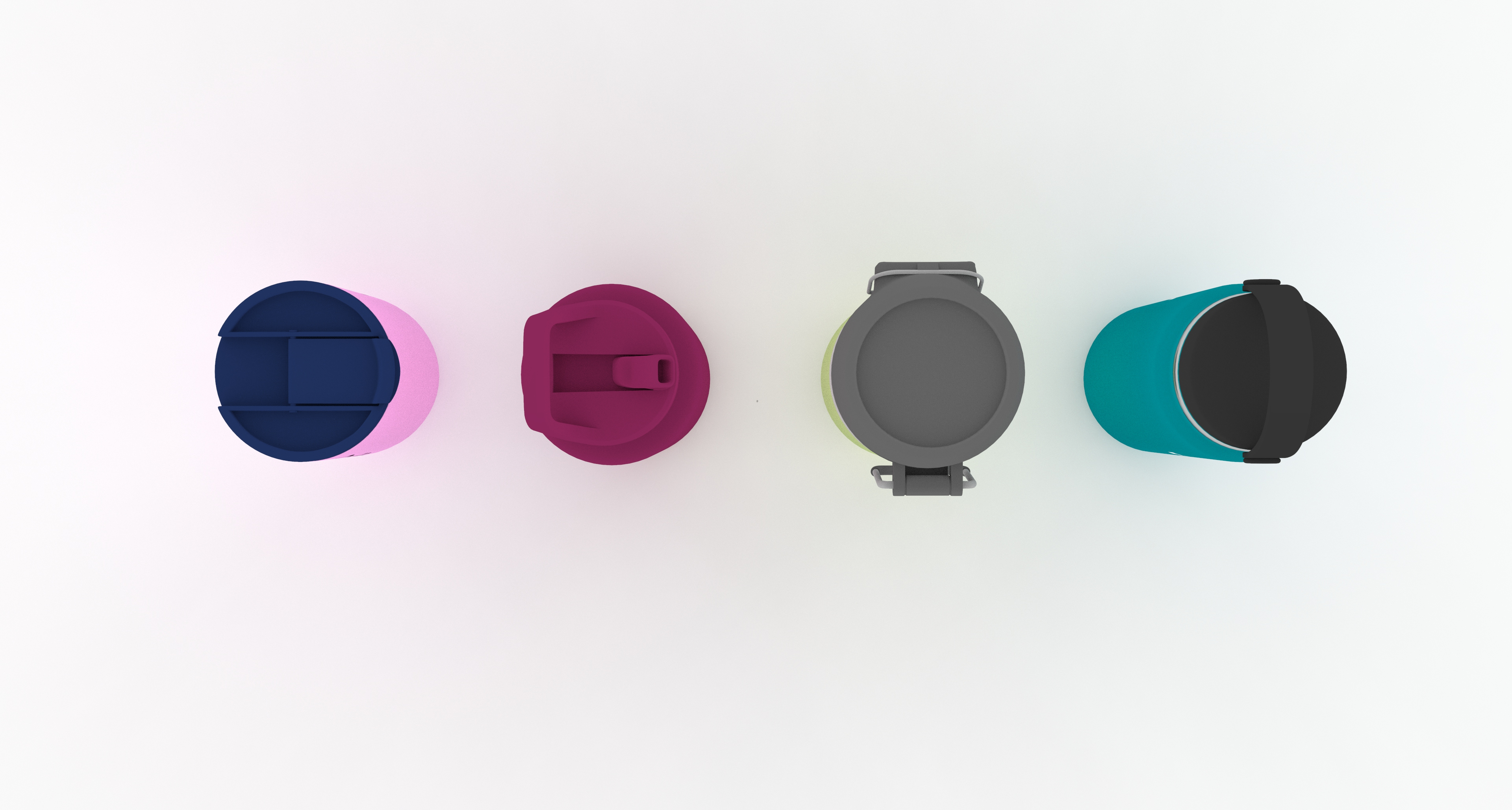 Water Bottle Collection 3D Model