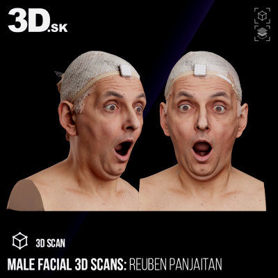 Female 3D Facial Scans &ndash; Reuben Panjaitan &ndash; 36 Expresions
