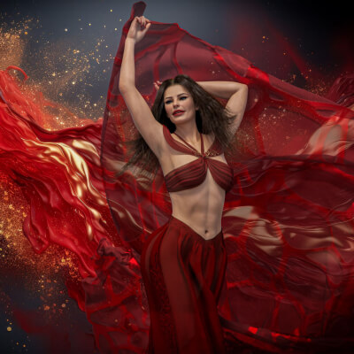 Akasha Celestial Dancer 3D Wallpaper